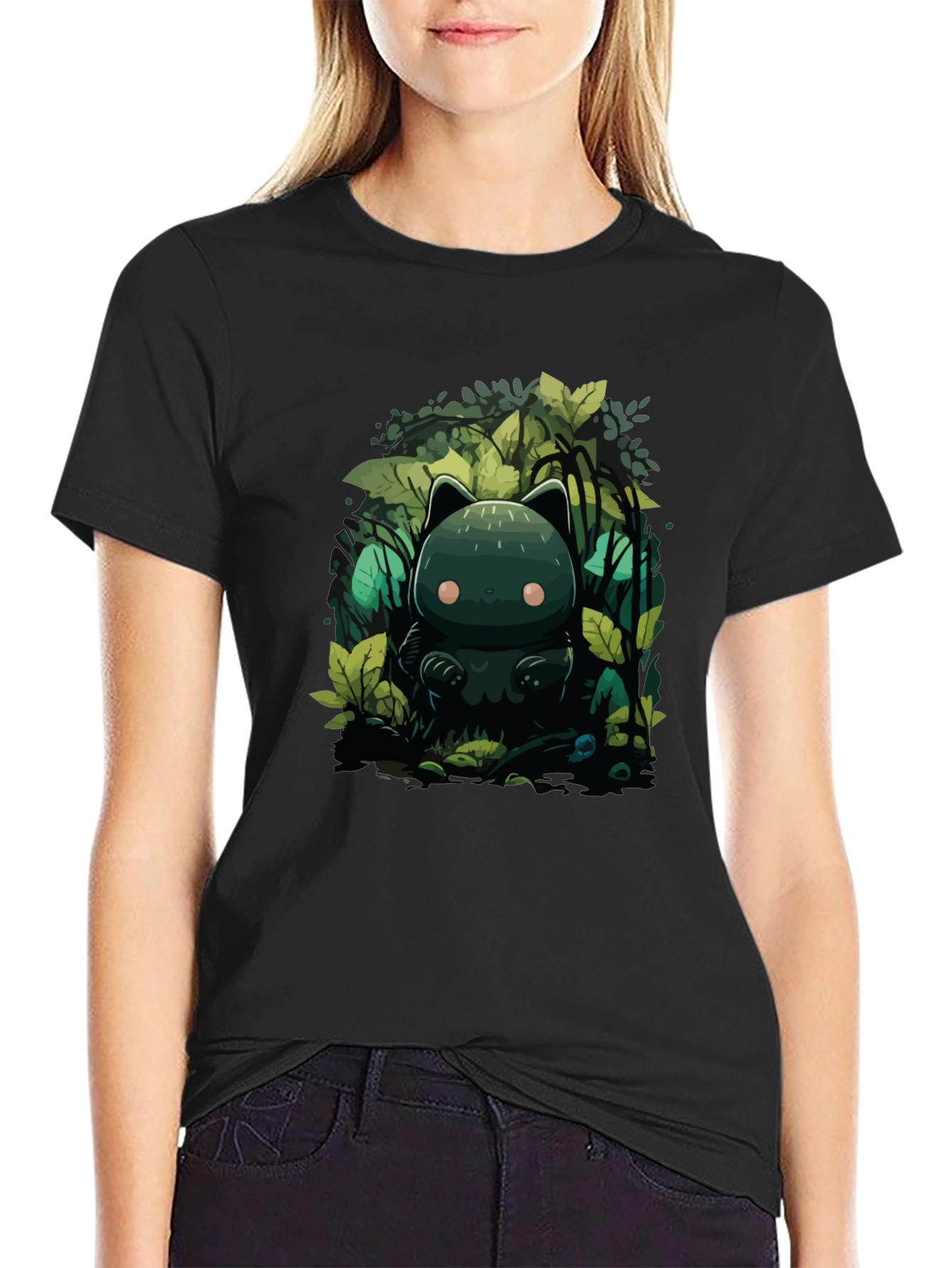 Forest Guardian Tee - Cute Creature Design