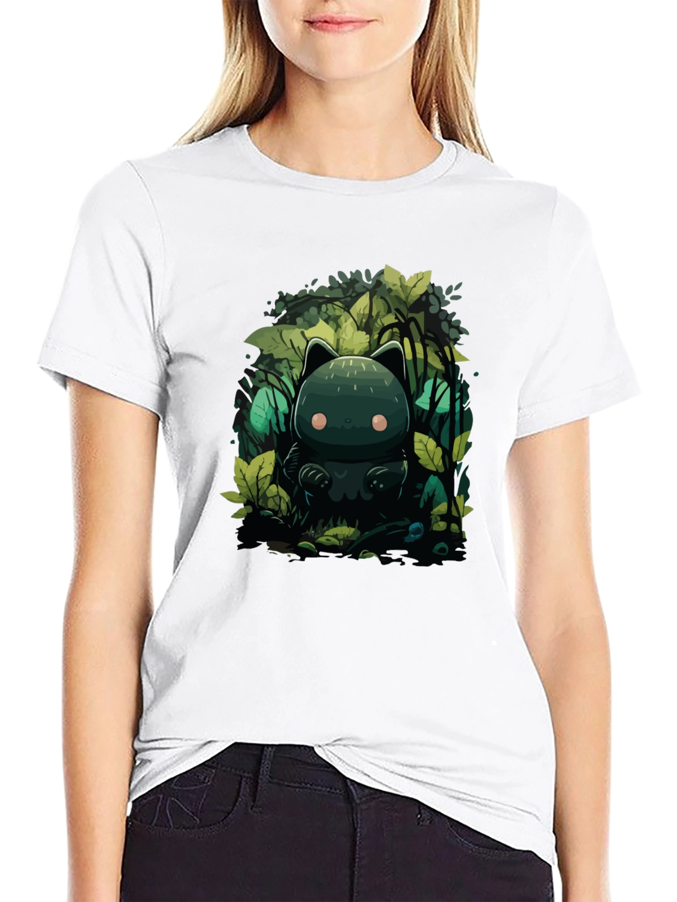 Forest Guardian Tee - Cute Creature Design