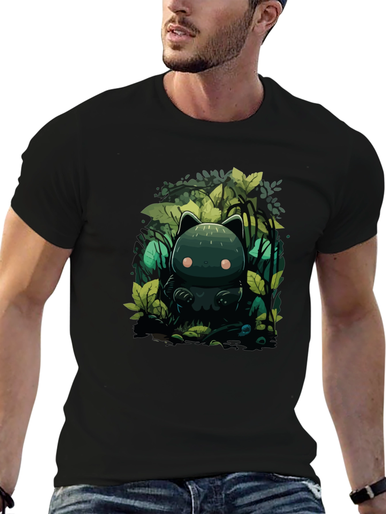 Forest Guardian Tee - Cute Creature Design