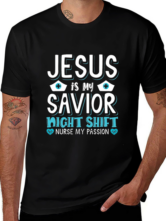 Jesus is My Savior Nurse T-Shirt