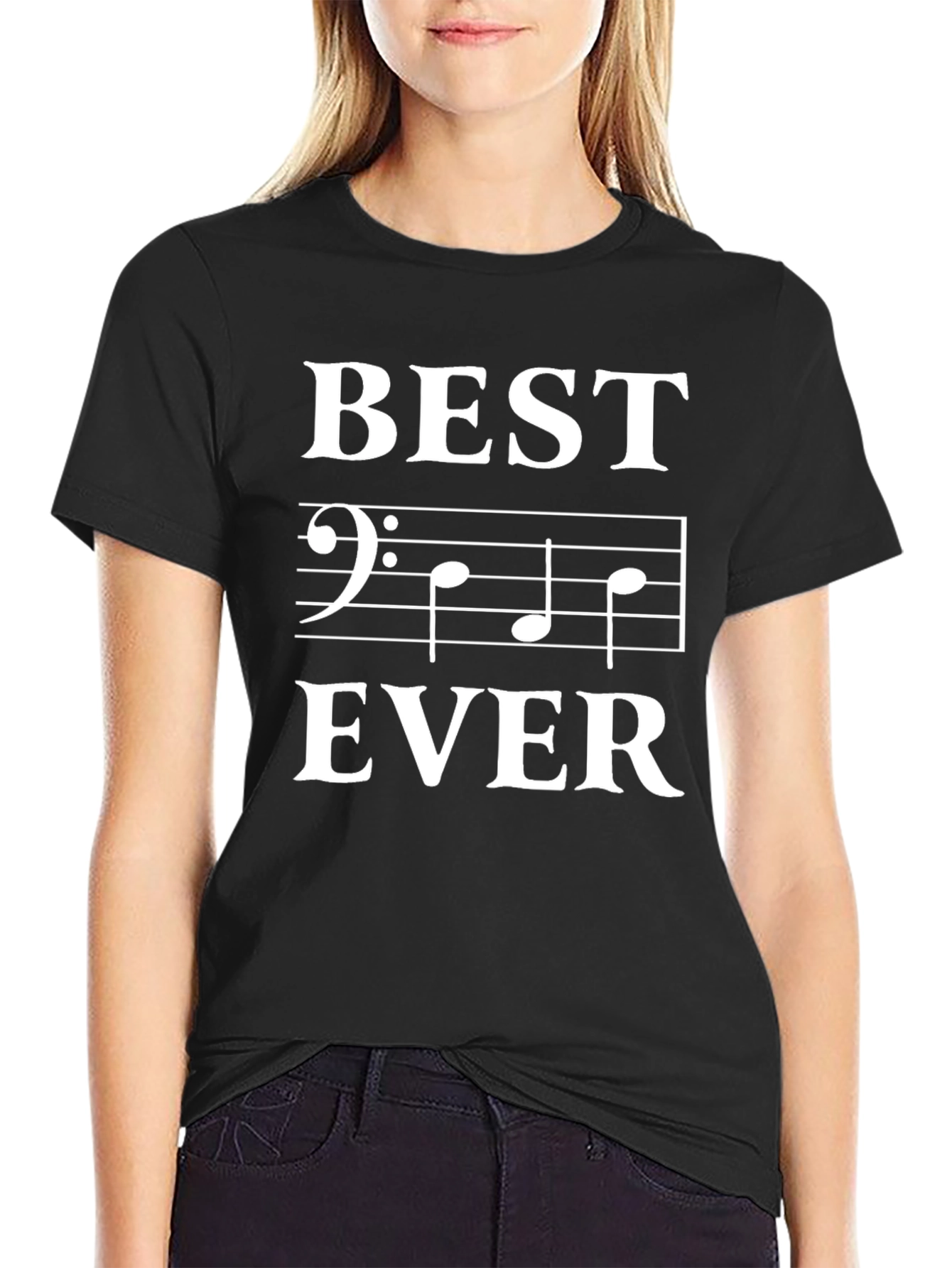 Best Bass Clef Music Notes Ever T-Shirt