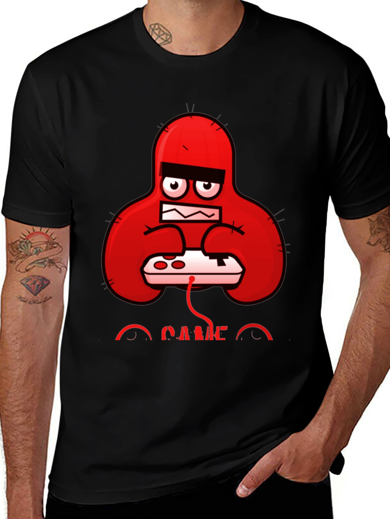 Gamer T-Shirt - Red Game Character