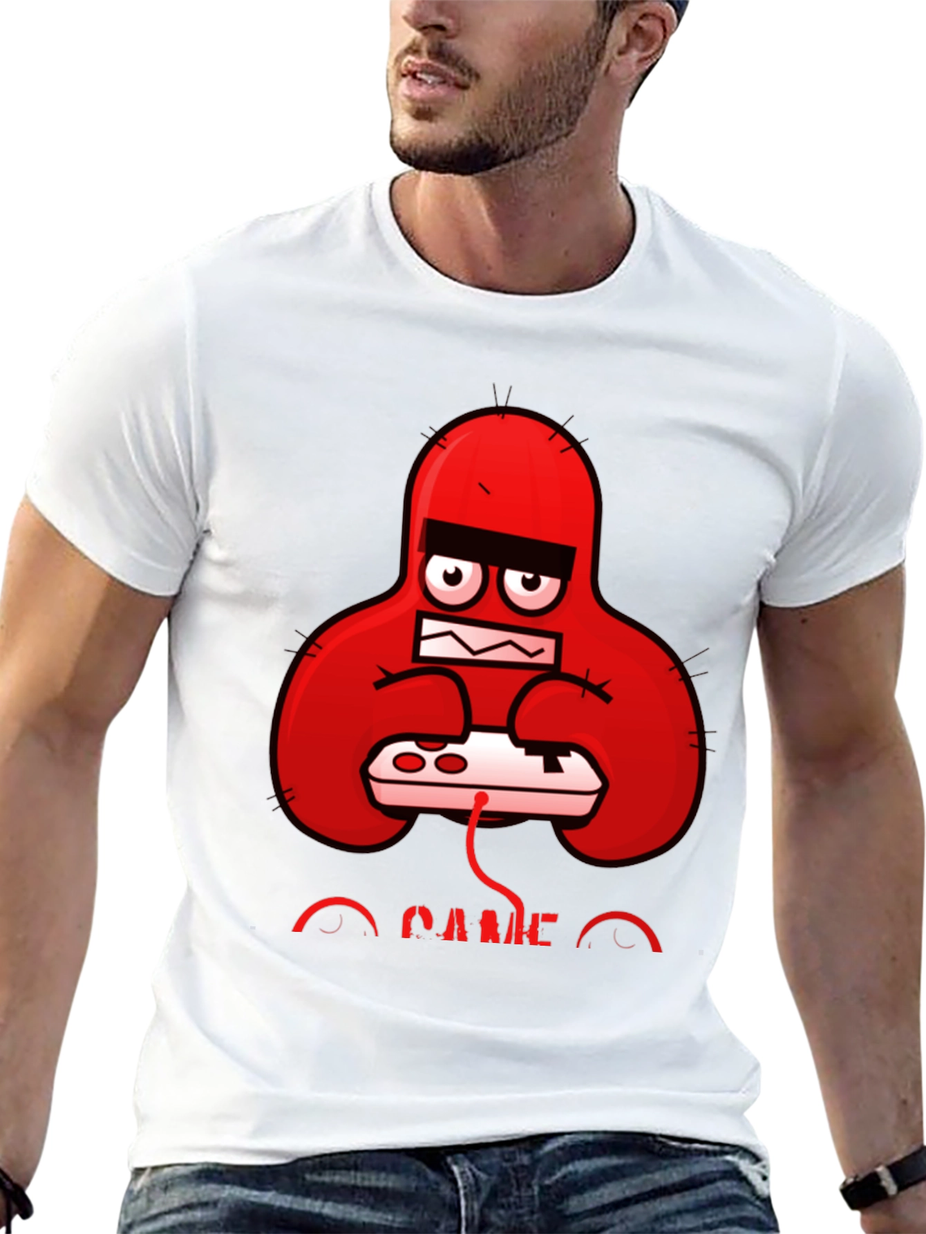 Gamer T-Shirt - Red Game Character