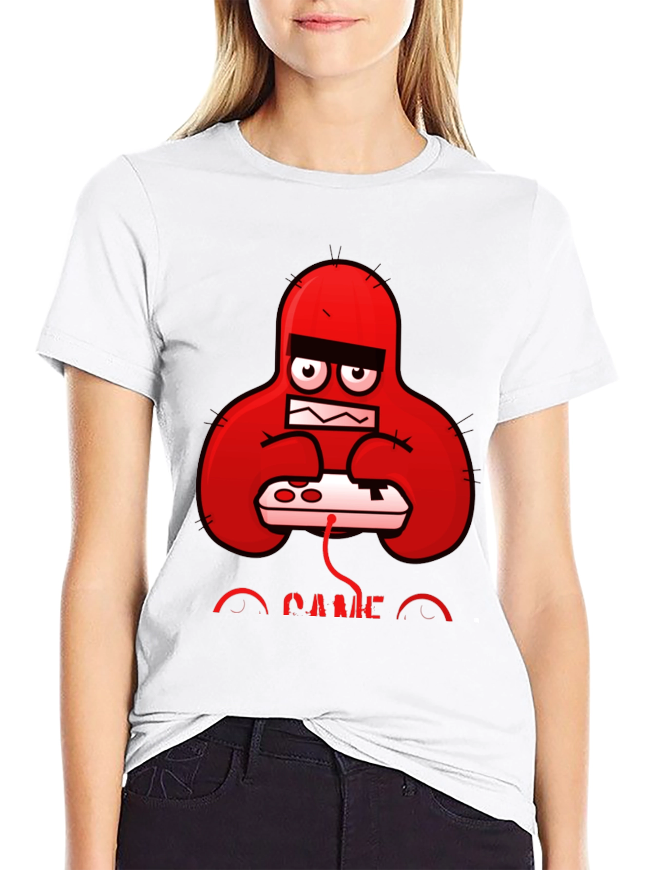 Gamer T-Shirt - Red Game Character