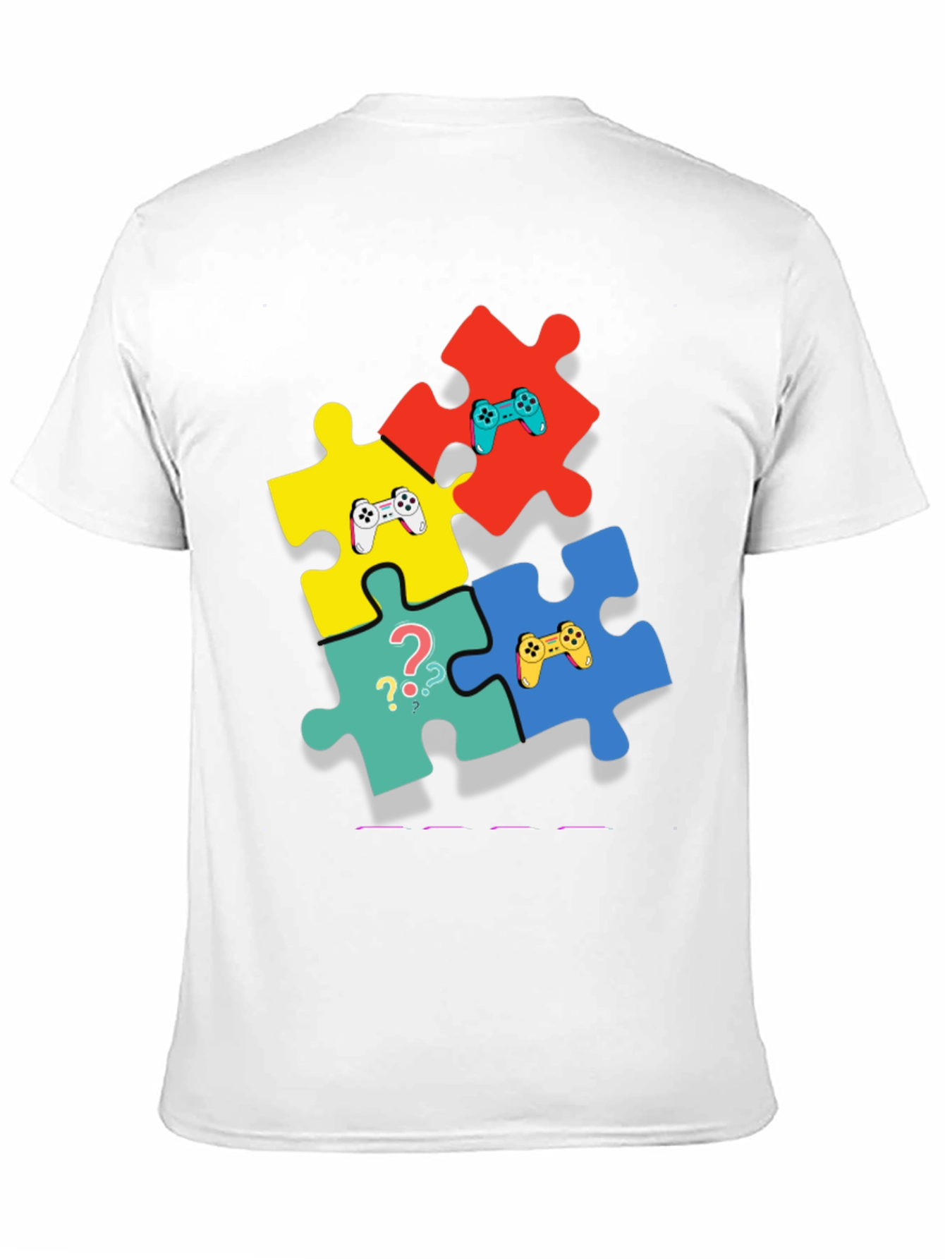 Puzzle Piece Gamer T-Shirt