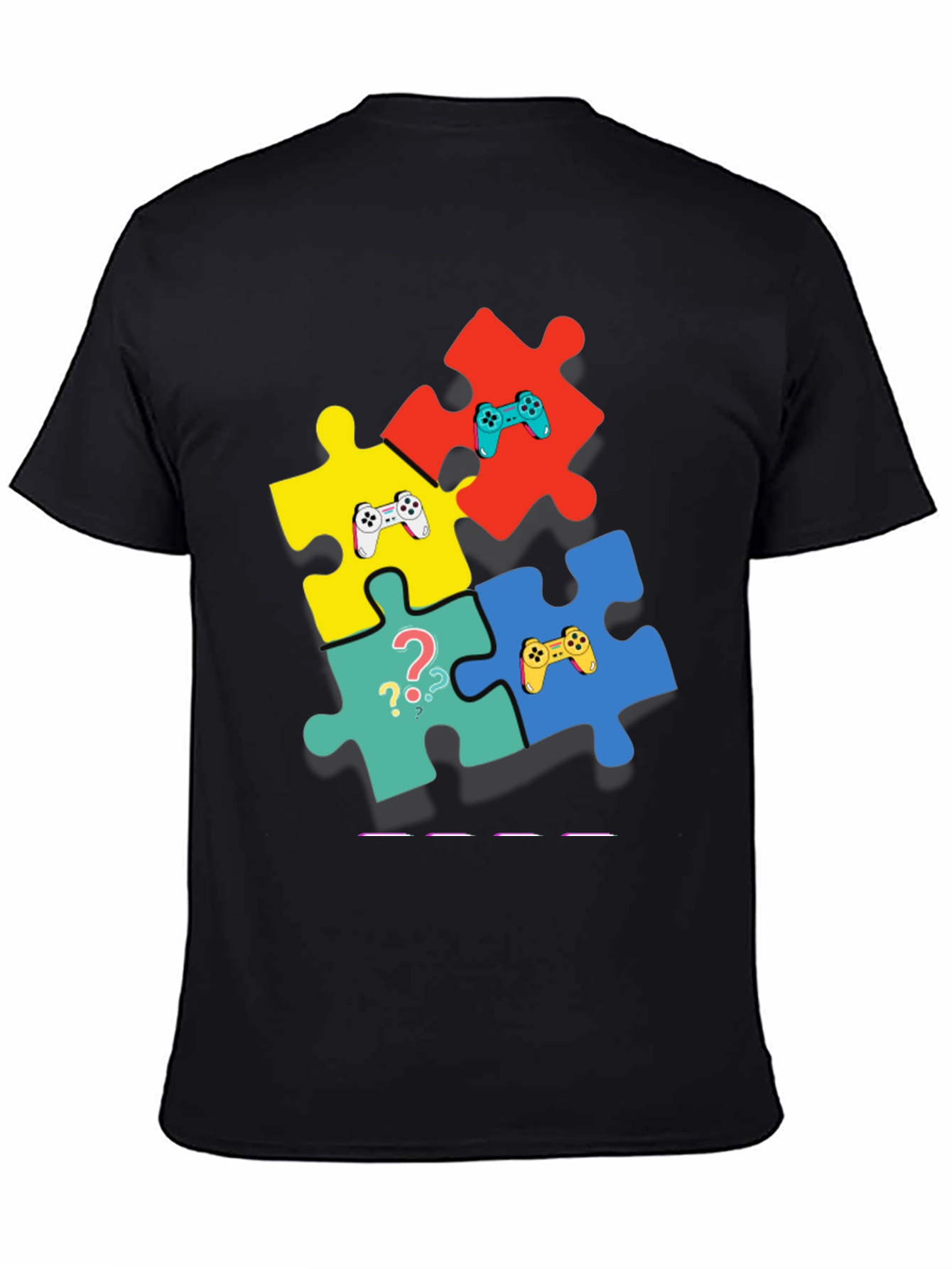 Puzzle Piece Gamer T-Shirt