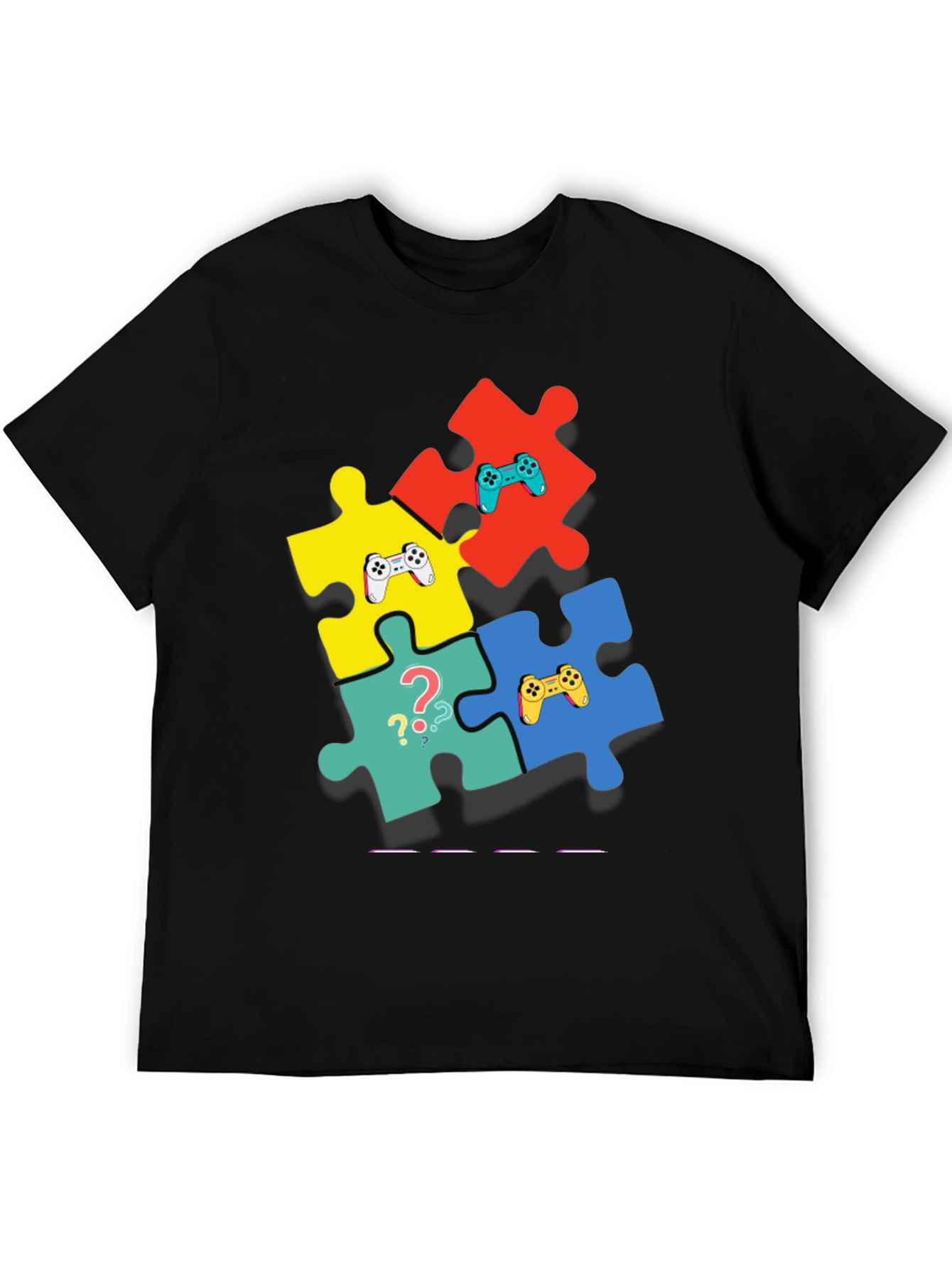 Puzzle Piece Gamer T-Shirt