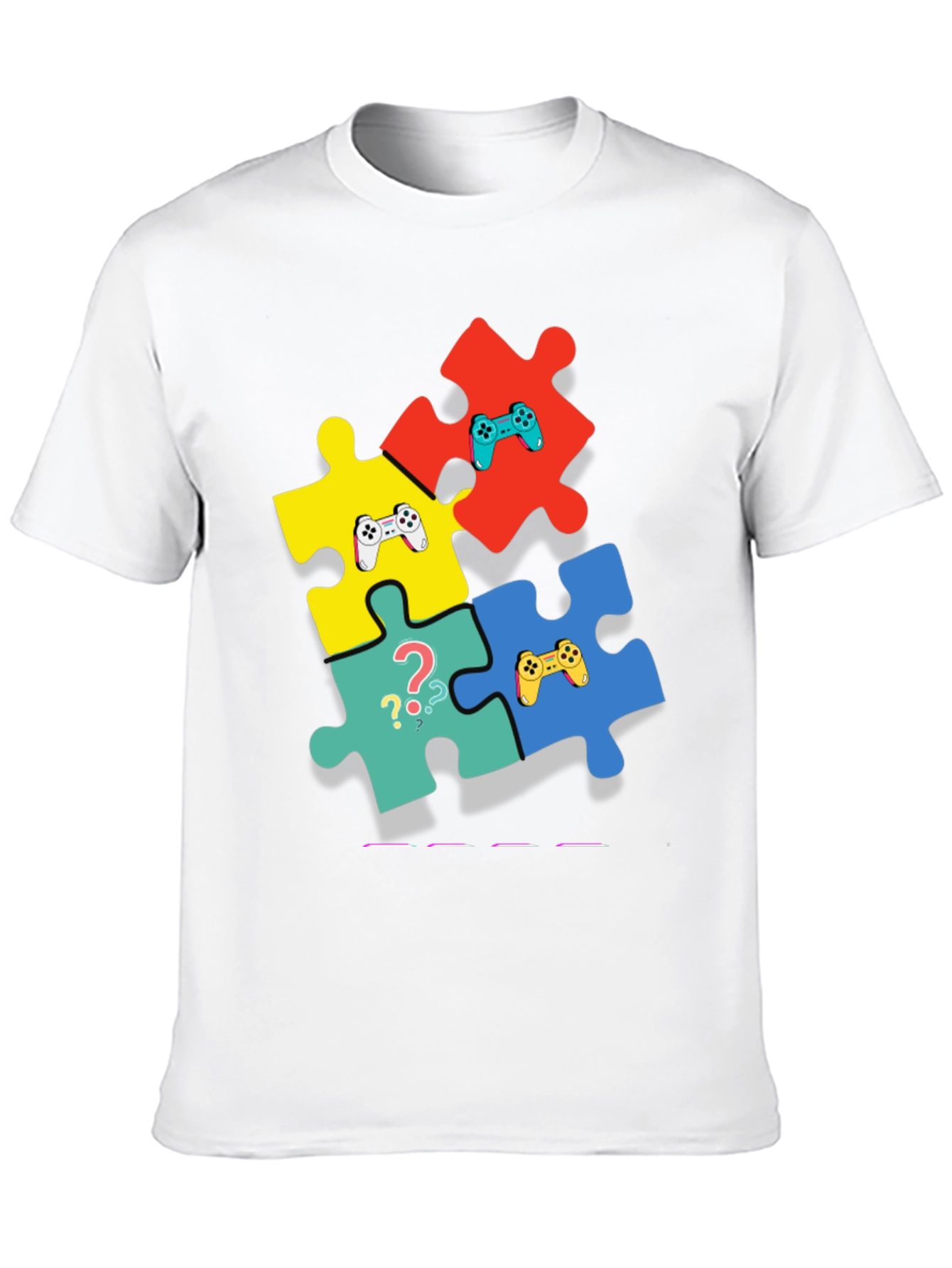 Puzzle Piece Gamer T-Shirt