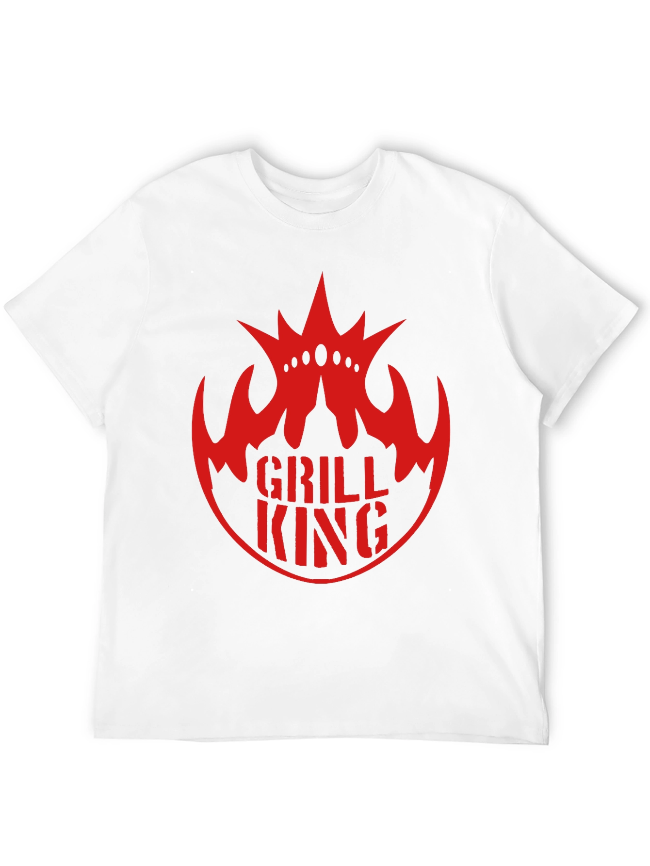 Grill King Black T-Shirt - BBQ Master Apparel
