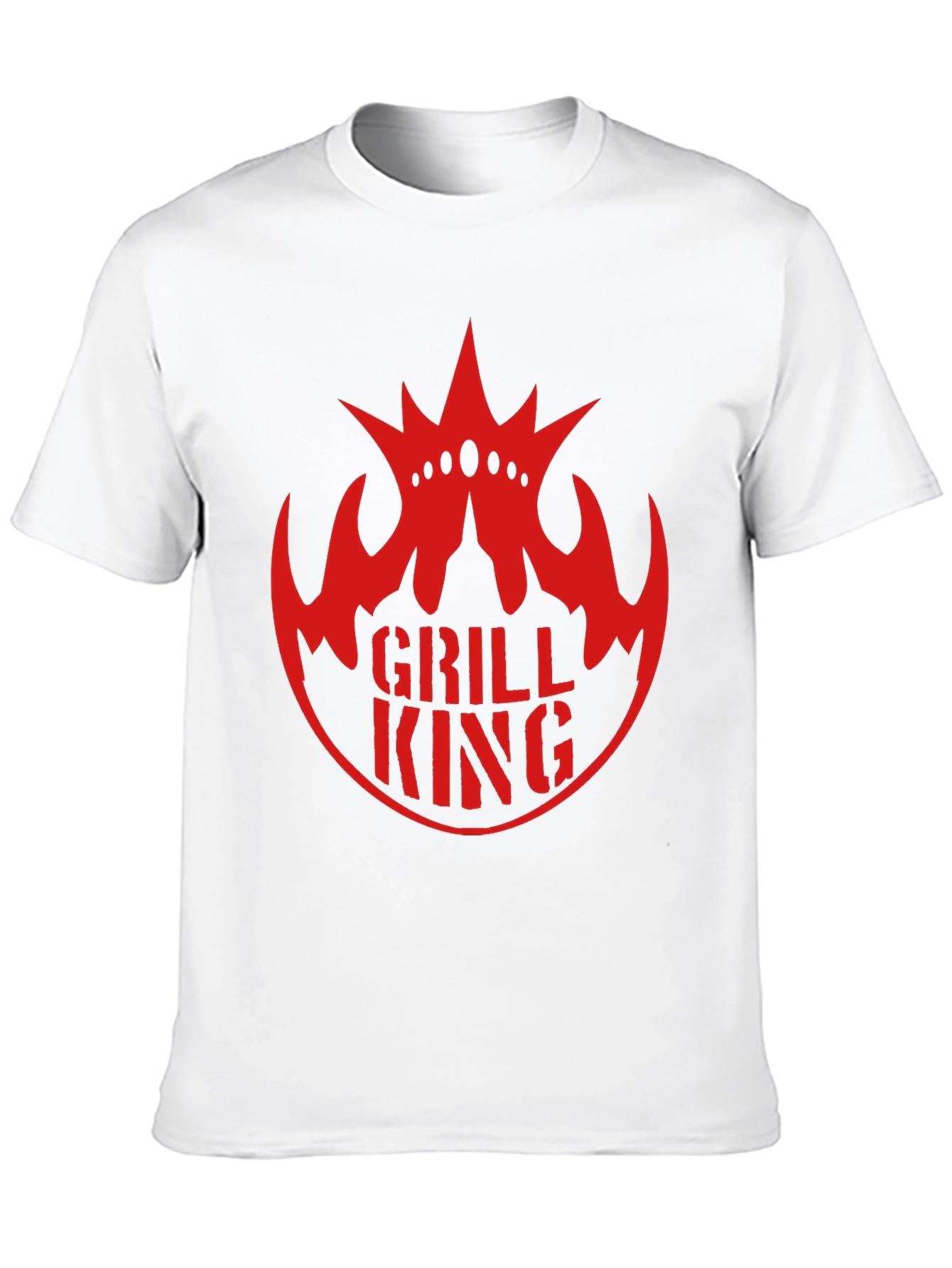 Grill King Black T-Shirt - BBQ Master Apparel