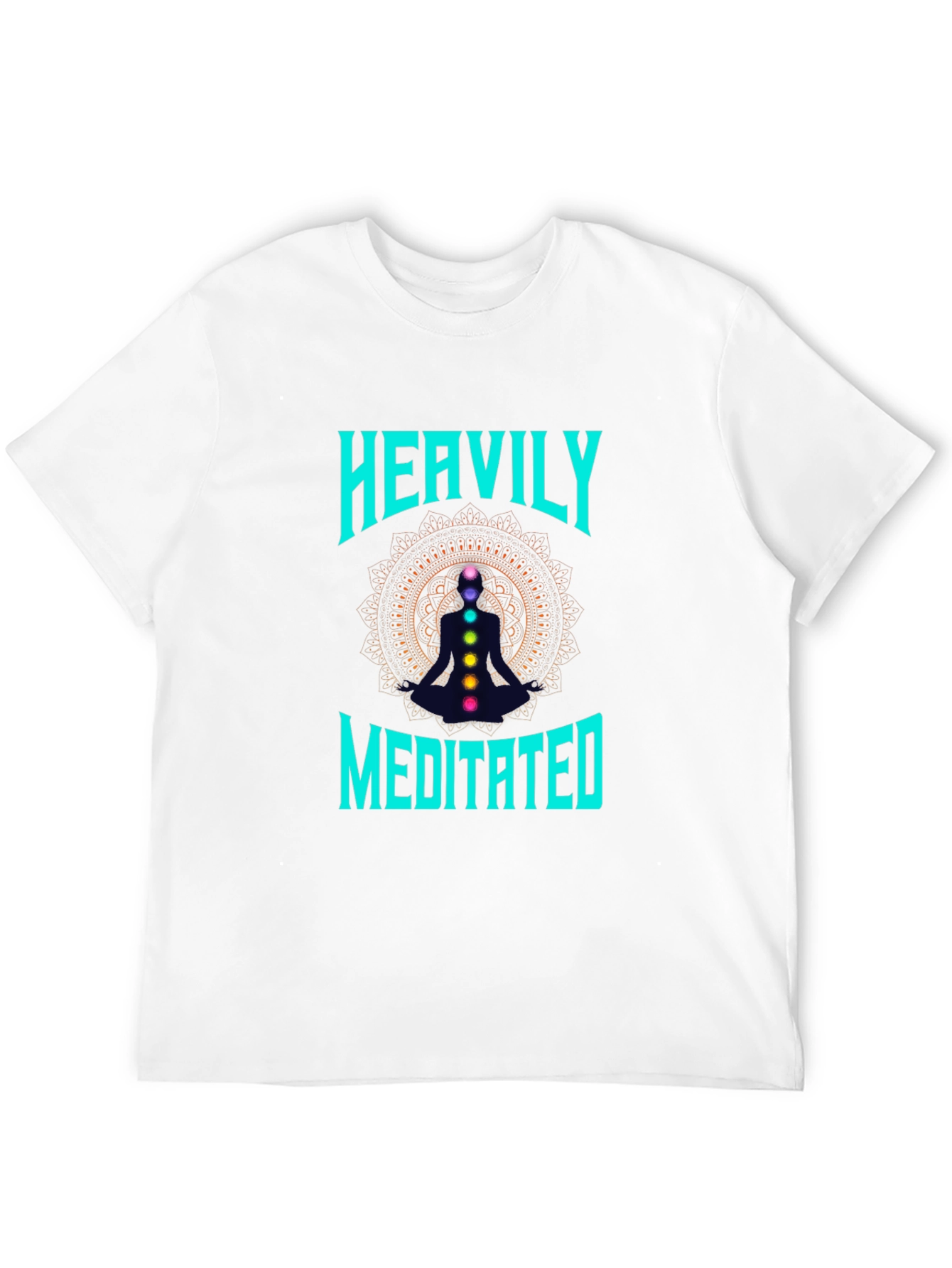 Heavily Meditated Chakra Graphic T-Shirt
