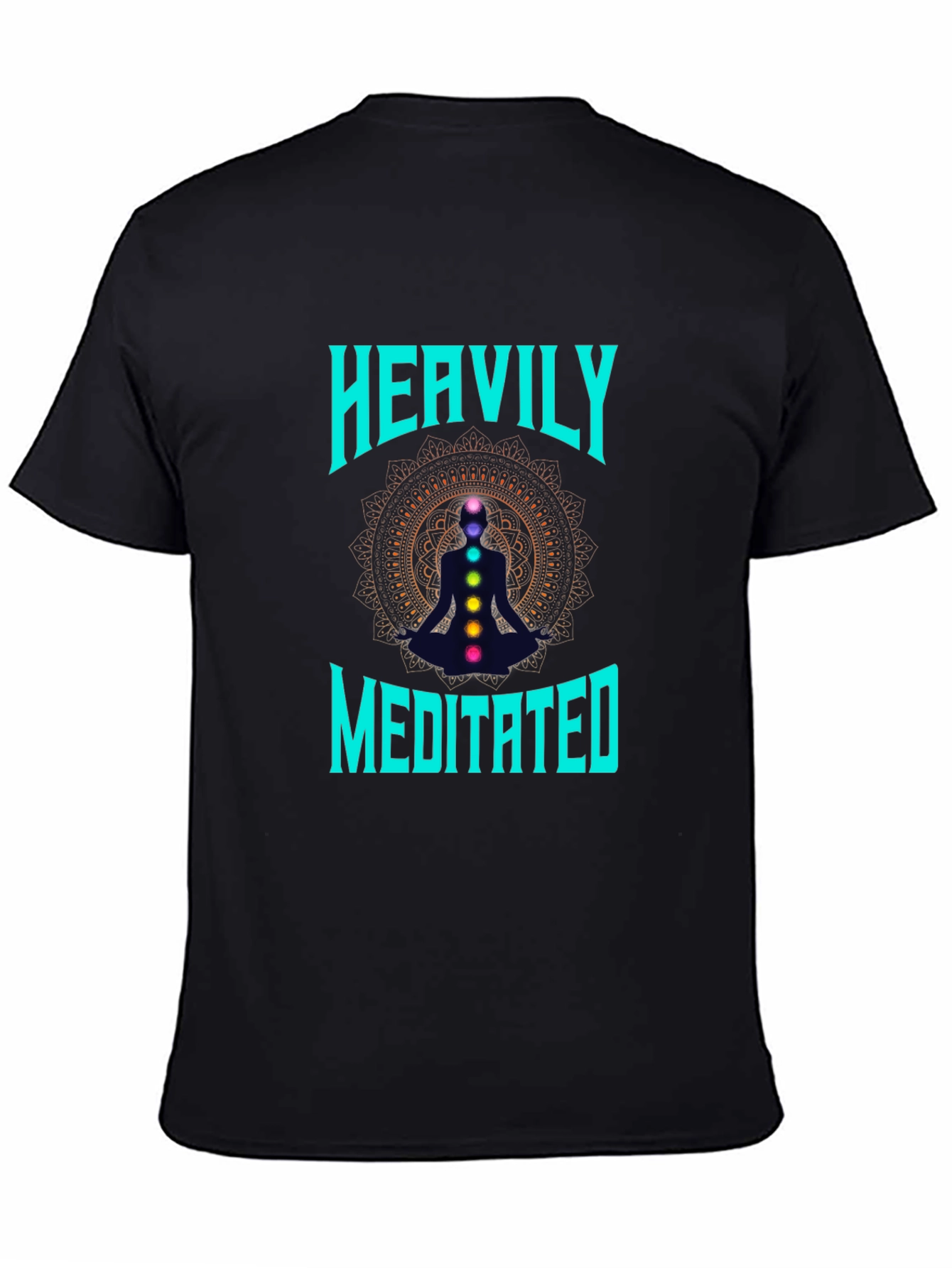 Heavily Meditated Chakra Graphic T-Shirt
