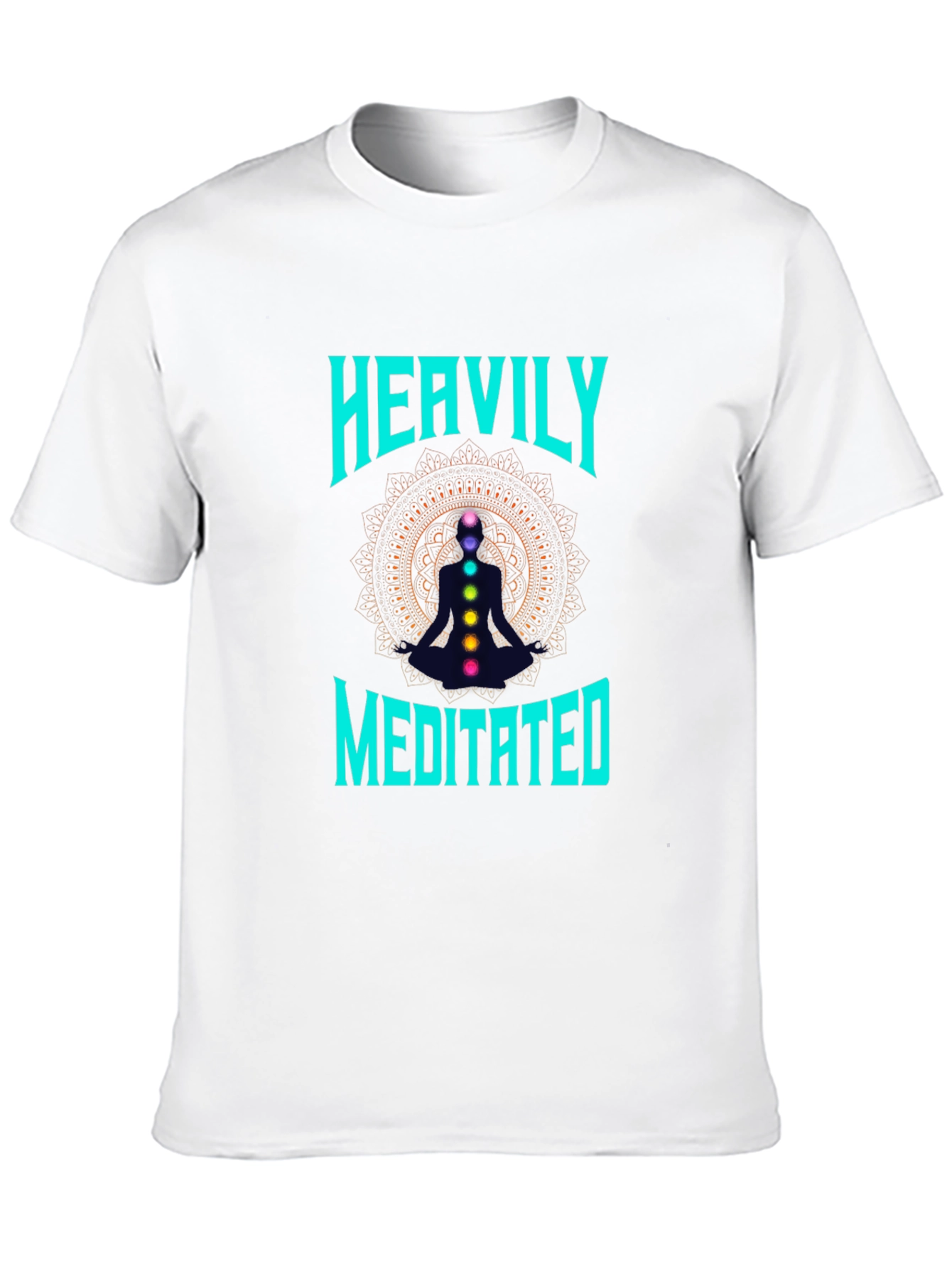 Heavily Meditated Chakra Graphic T-Shirt