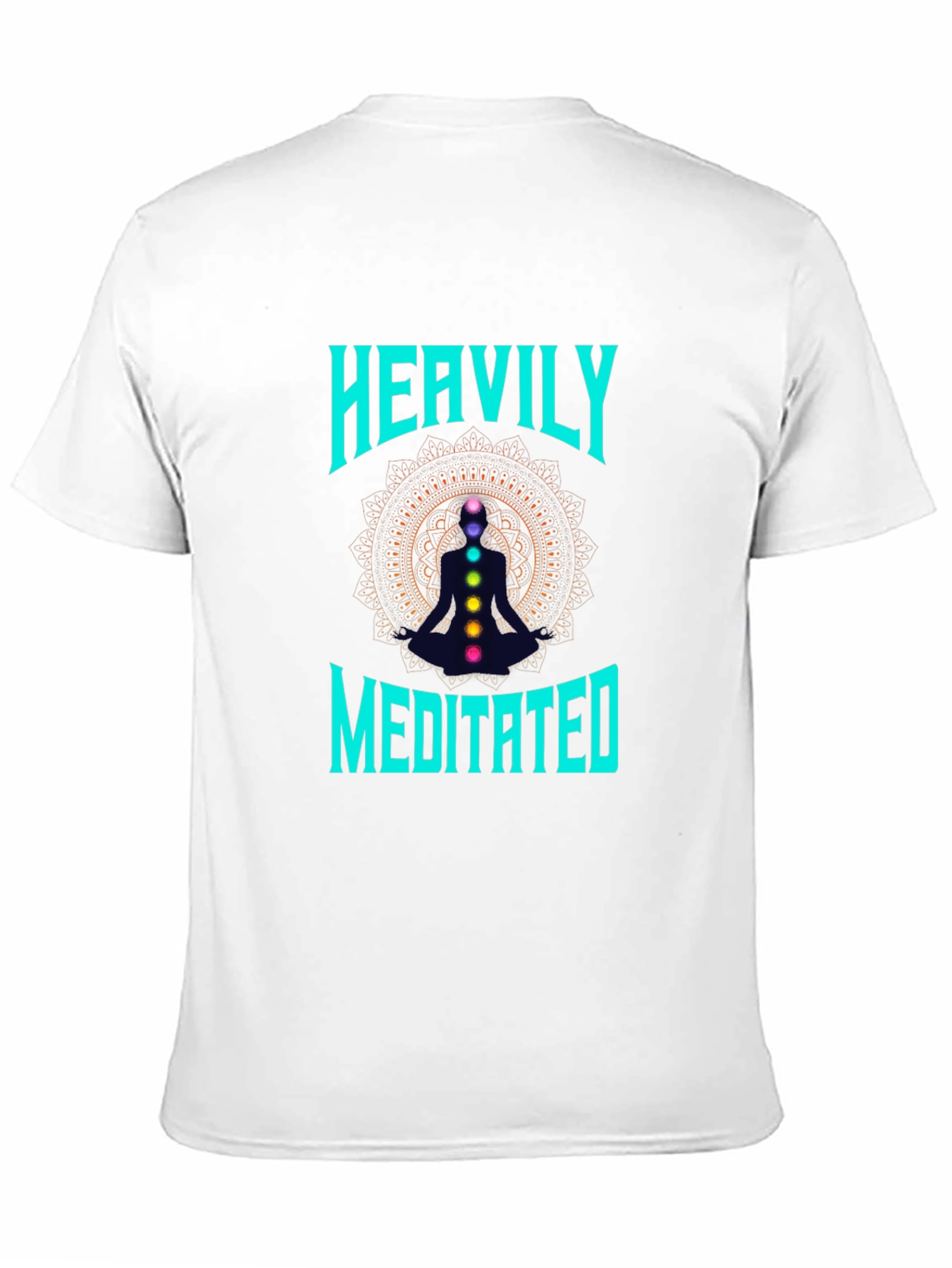 Heavily Meditated Chakra Graphic T-Shirt