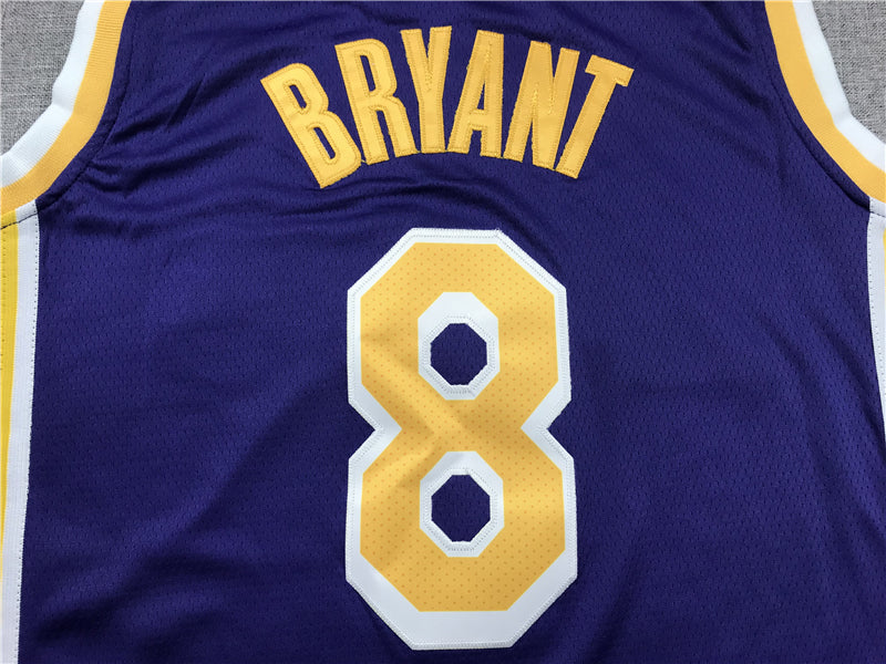 Men's Los Angeles Lakers Kobe Bryant #8 Purple Swingman Player Jerseys