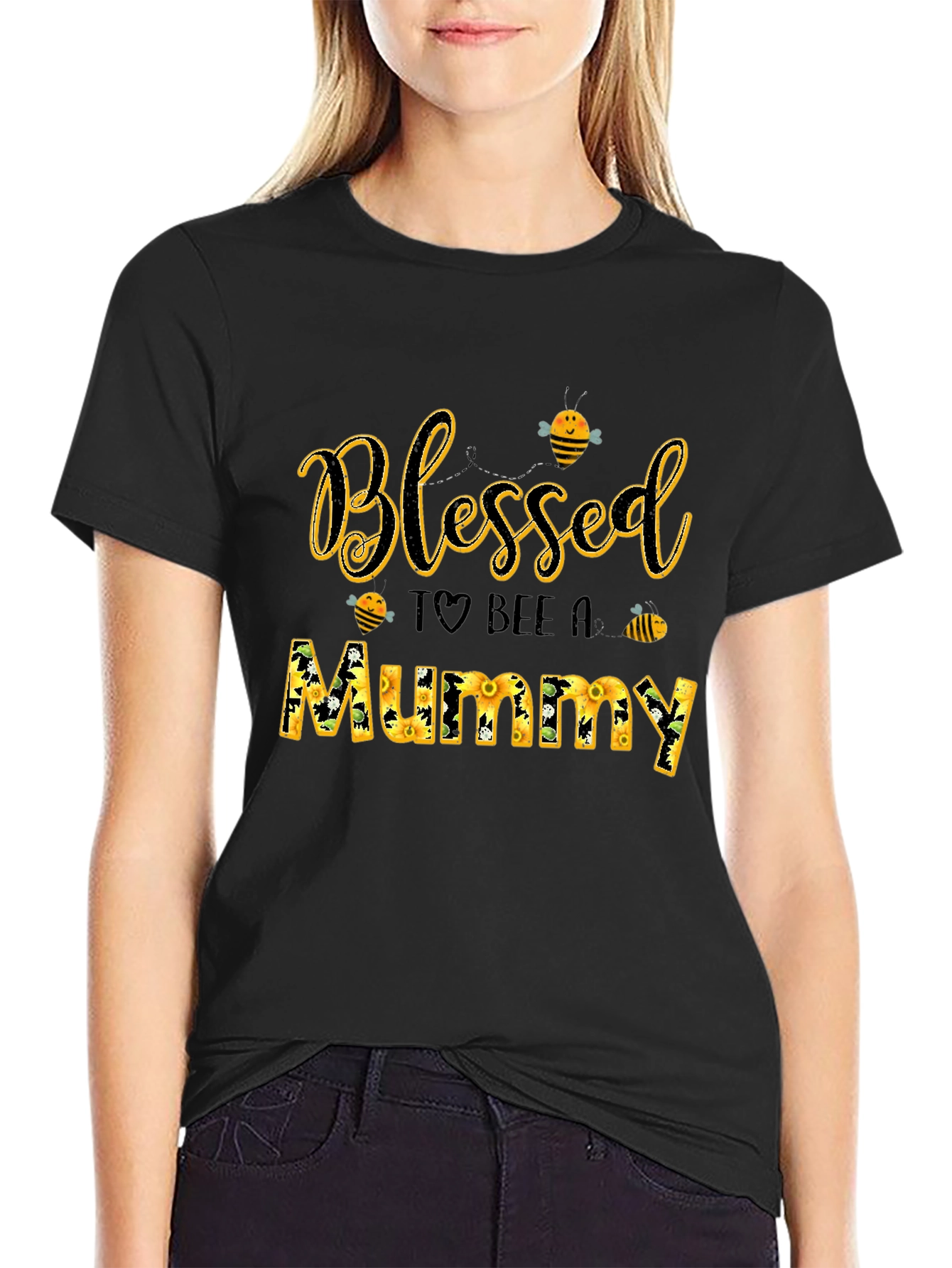 Blessed to Bee A Mummy T-Shirt
