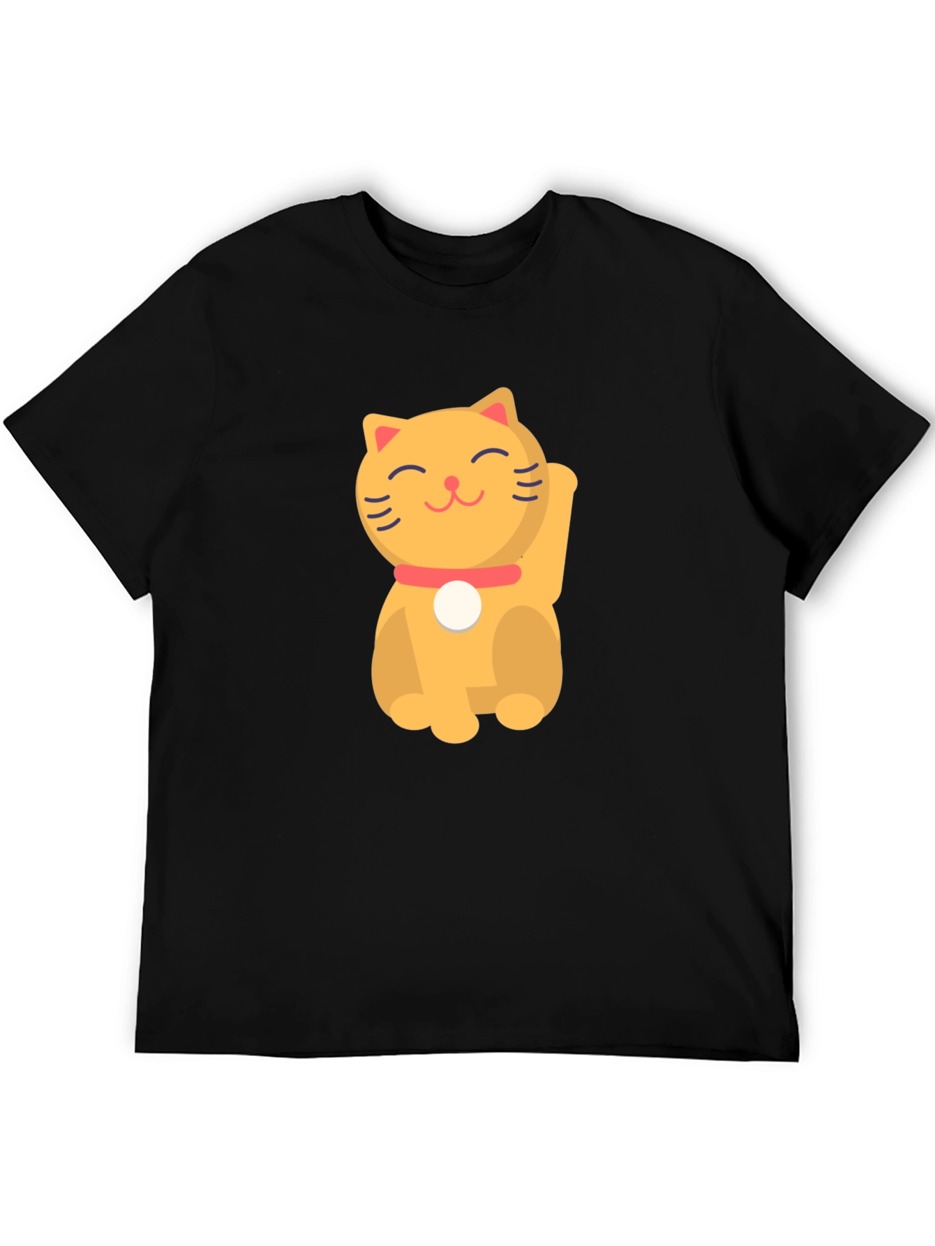 Lucky Cat T-Shirt - Soft Cotton Tee