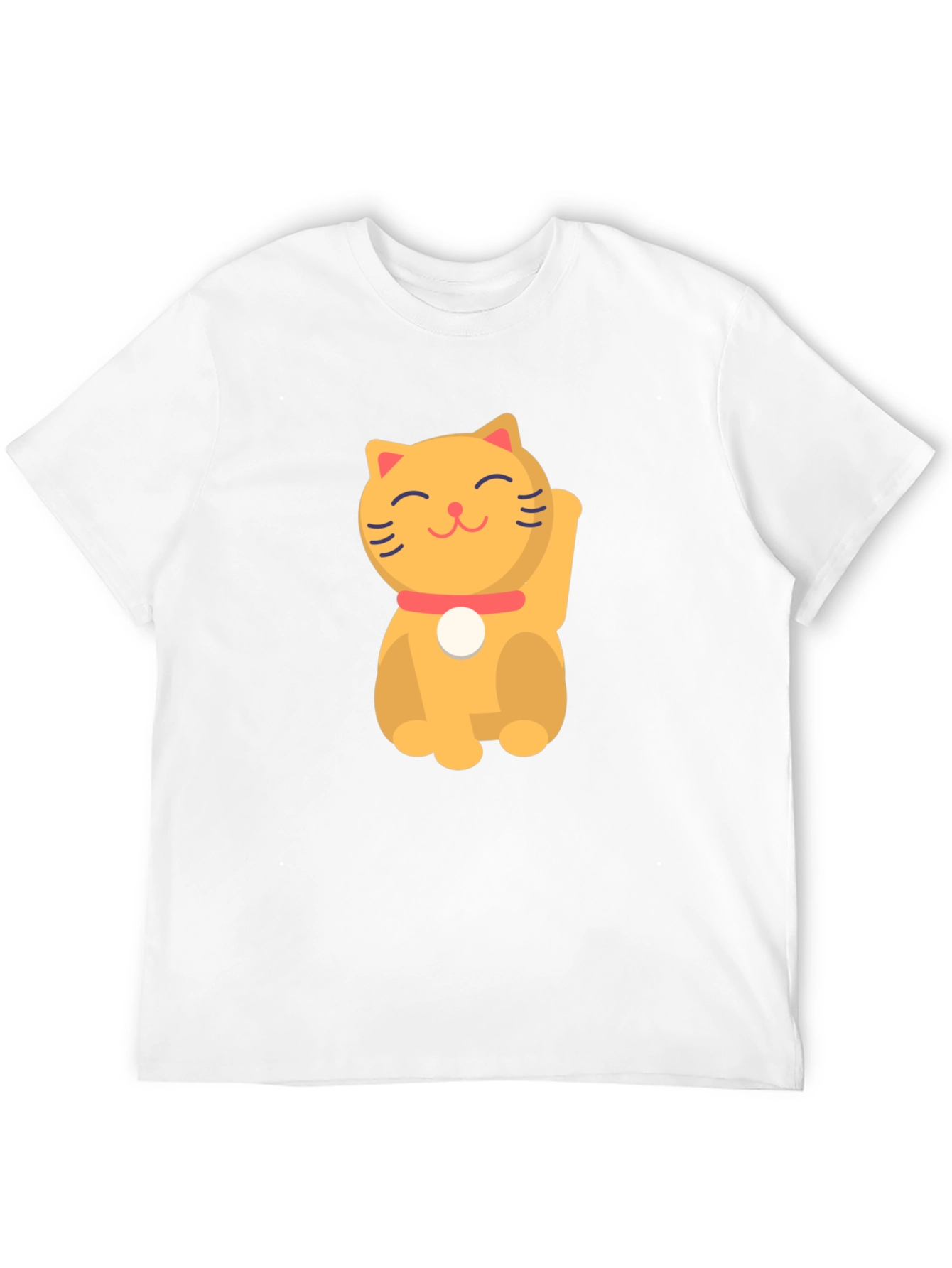 Lucky Cat T-Shirt - Soft Cotton Tee