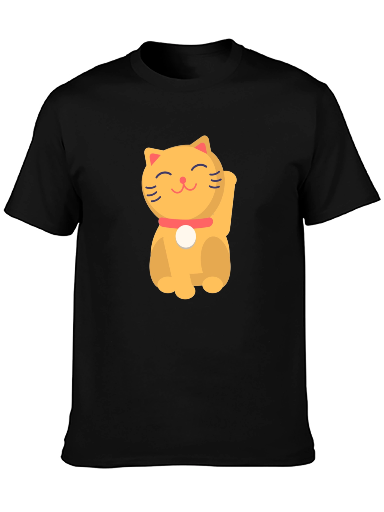 Lucky Cat T-Shirt - Soft Cotton Tee