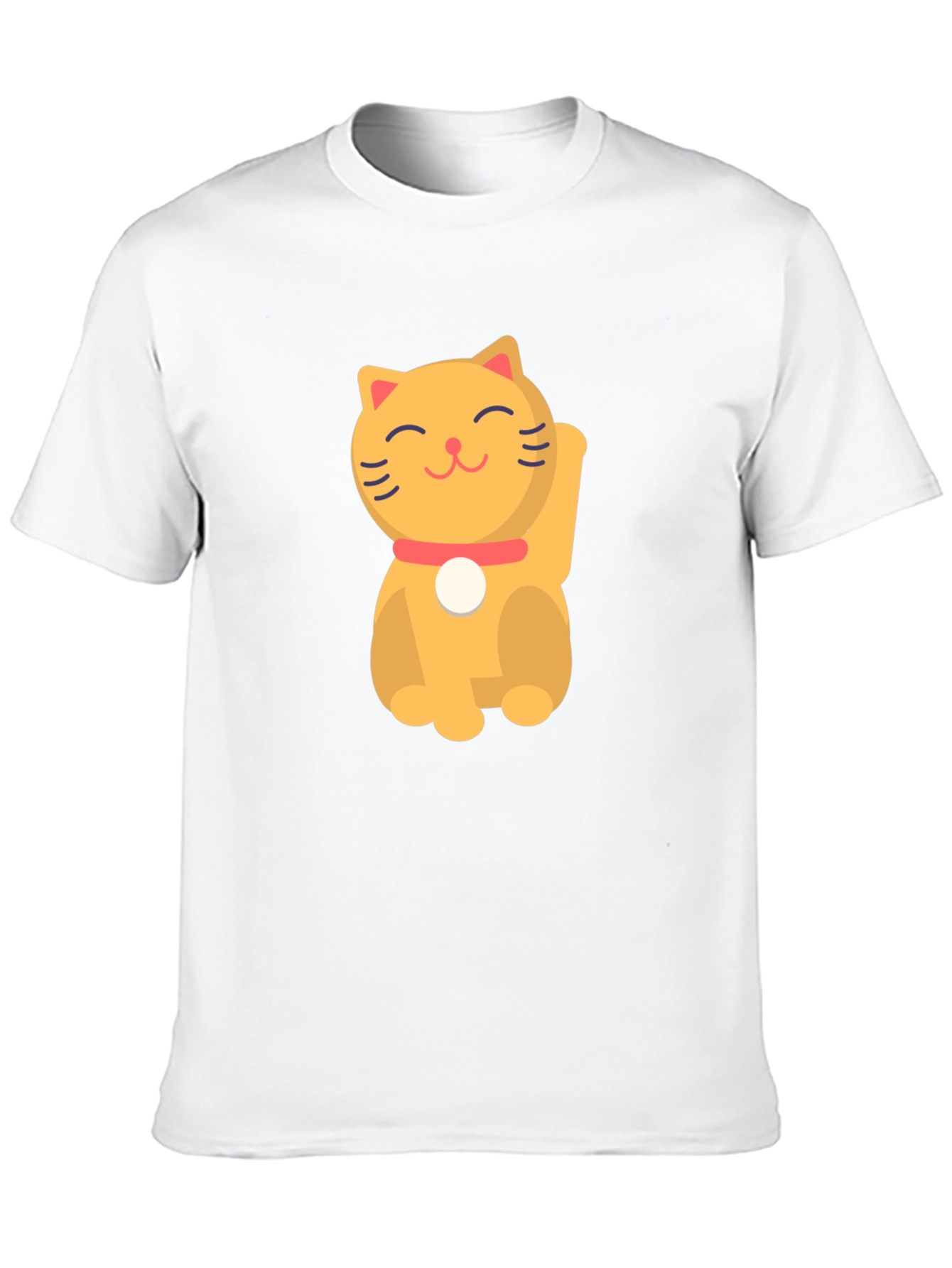 Lucky Cat T-Shirt - Soft Cotton Tee