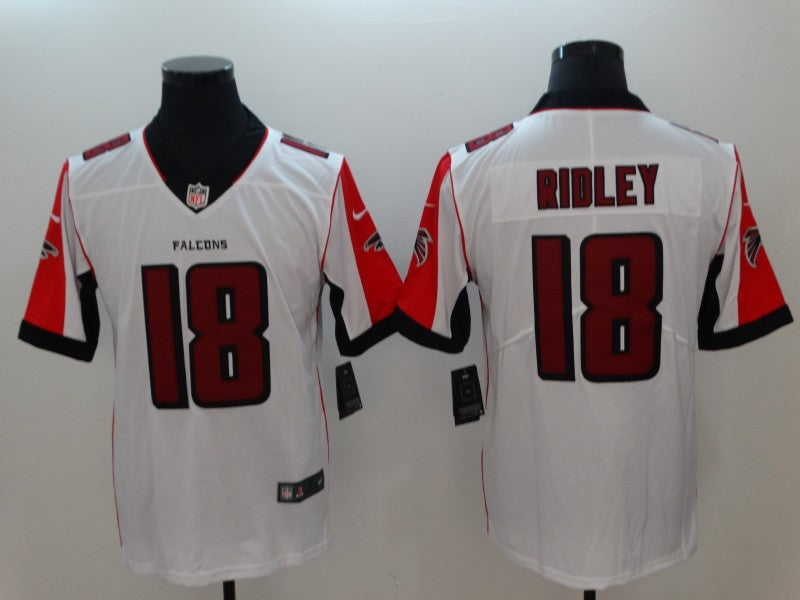 Men's Atlanta Falcons Calvin Ridley #18 White Game Jerseys