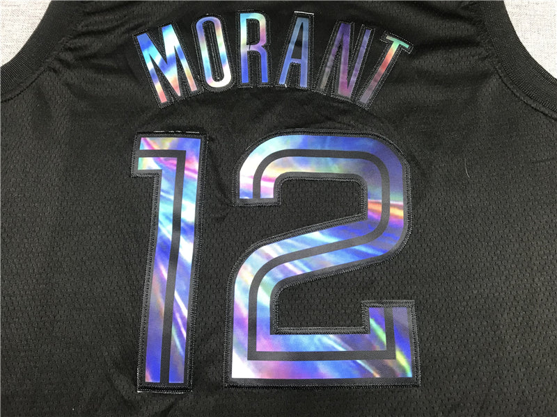 Men's Memphis Grizzlies Ja Morant #12 Black Swingman Fashion Jerseys