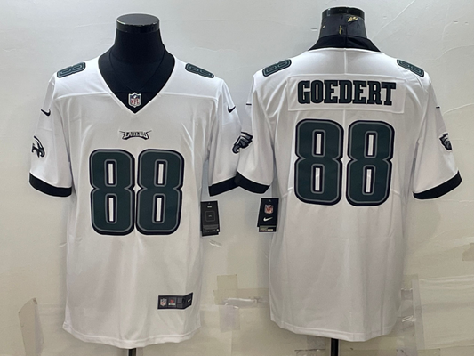 Men's Philadelphia Eagles Dallas Goedert #88 White Game Jerseys