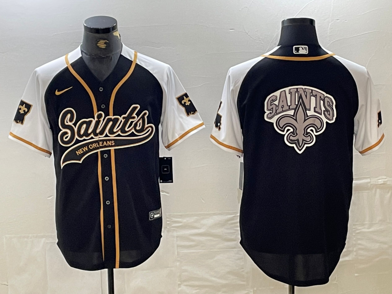 Men's New Orleans Saints Black Team Game Jerseys