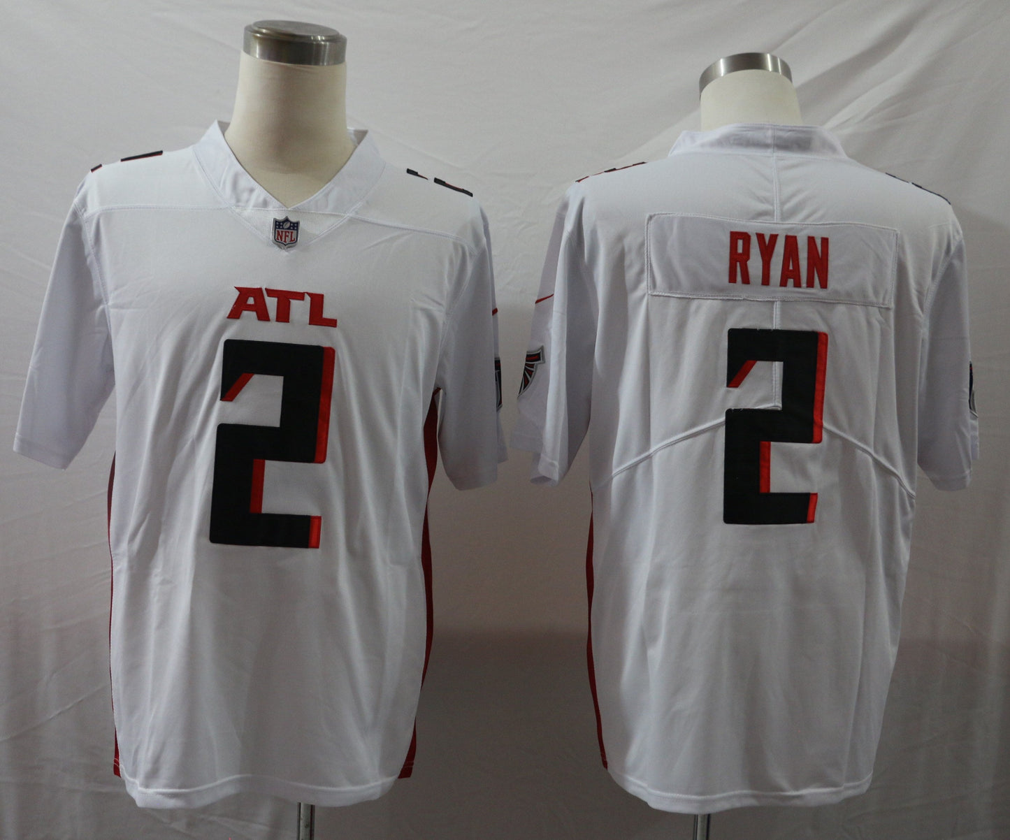 Men's Atlanta Falcons Matt Ryan #2 White Game Player Jerseys