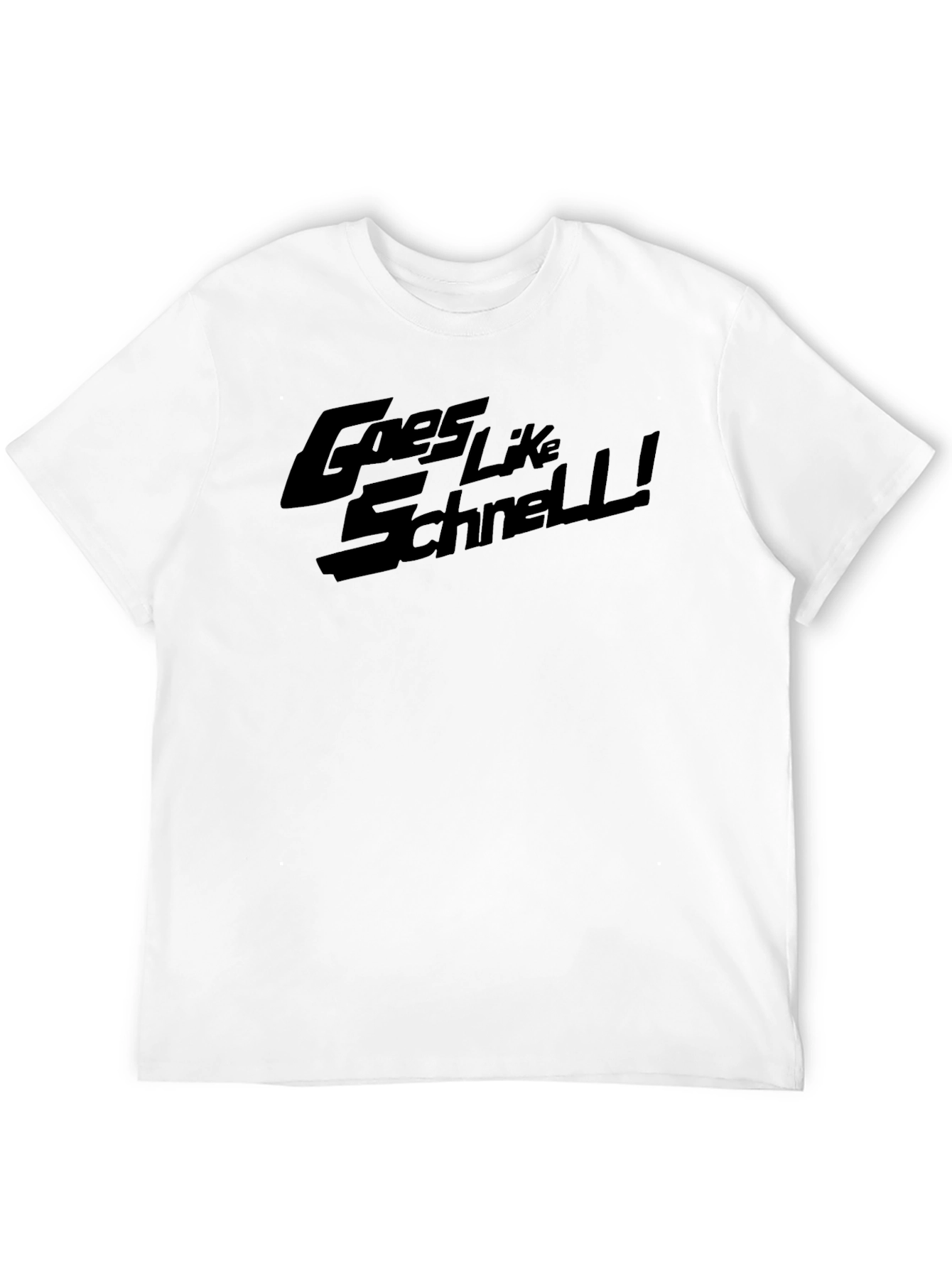 Goes Like Schnell! Graphic Tee - Black