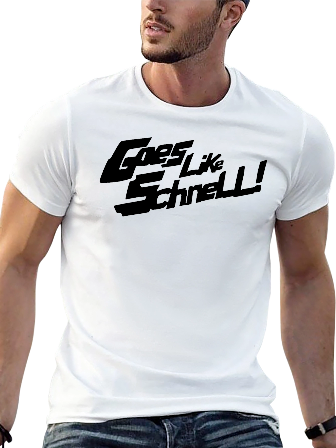 Goes Like Schnell! Graphic Tee - Black