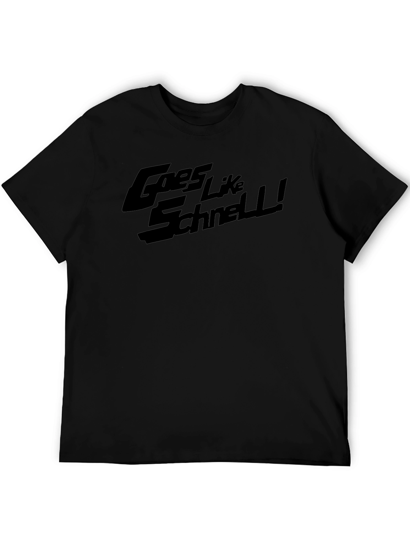 Goes Like Schnell! Graphic Tee - Black