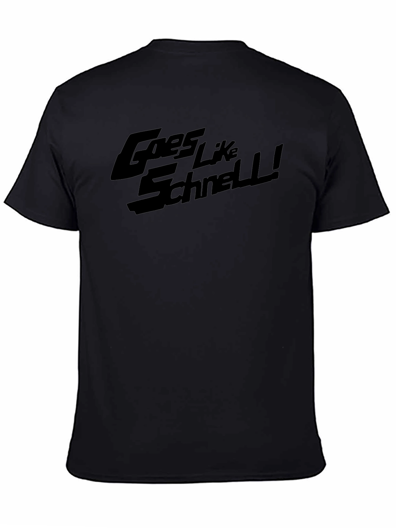 Goes Like Schnell! Graphic Tee - Black