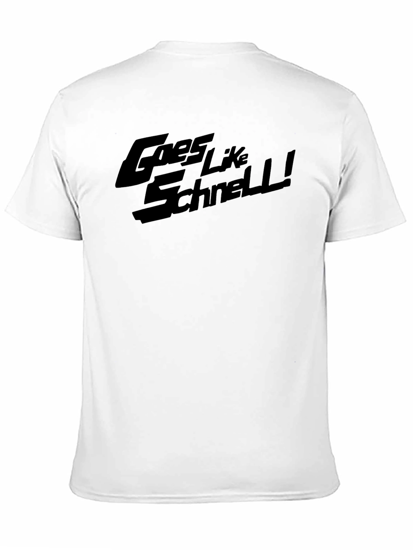 Goes Like Schnell! Graphic Tee - Black