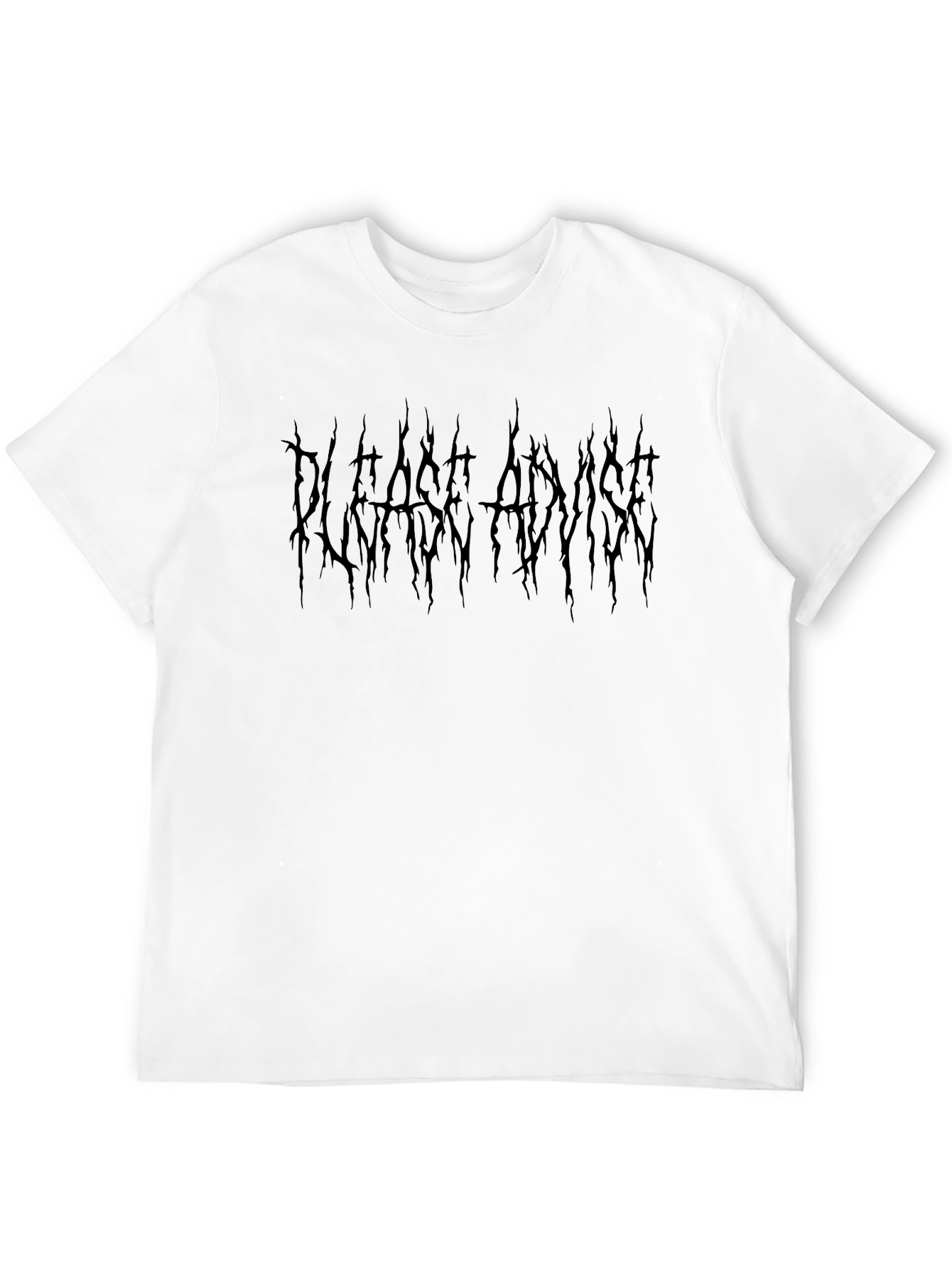 Please Advise Gothic T-Shirt