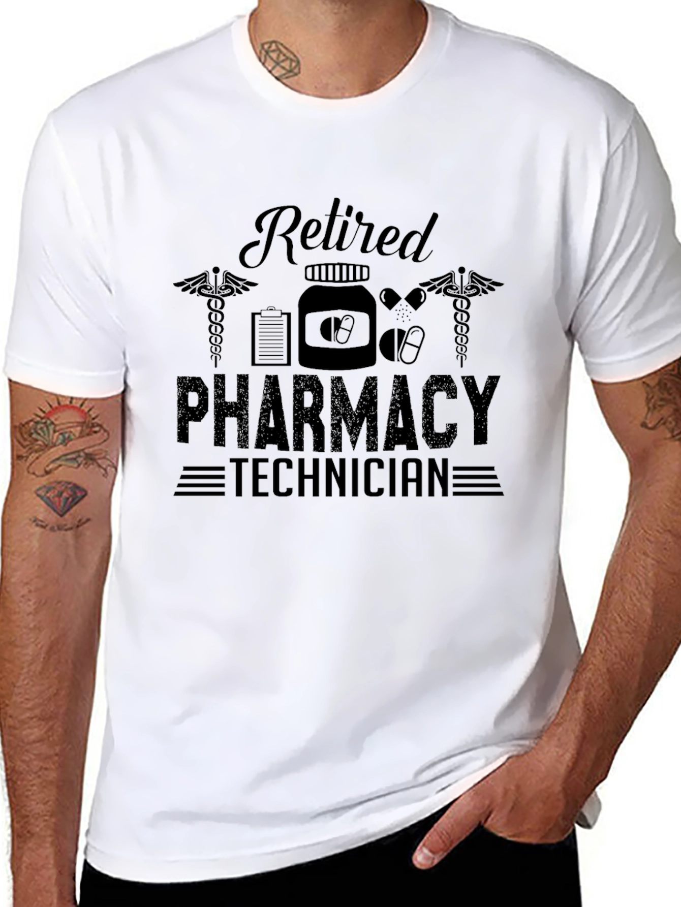 Retired Pharmacy Technician T-Shirt