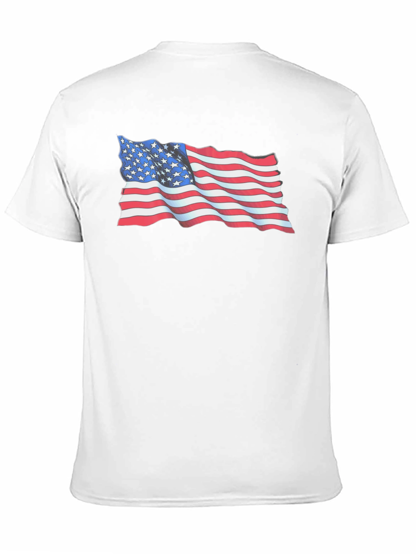 American Flag Graphic T-Shirt