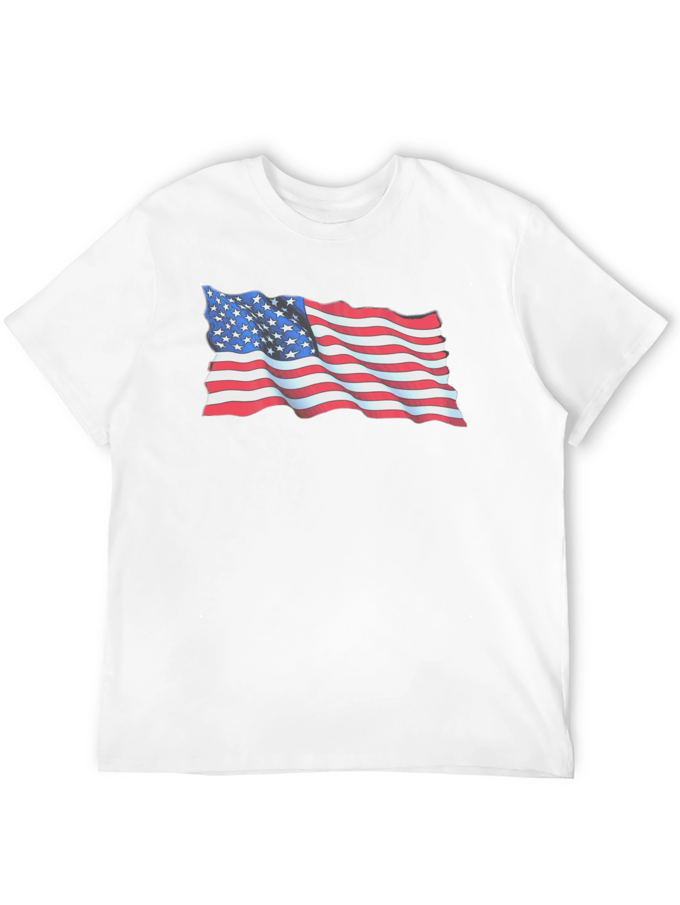 American Flag Graphic T-Shirt