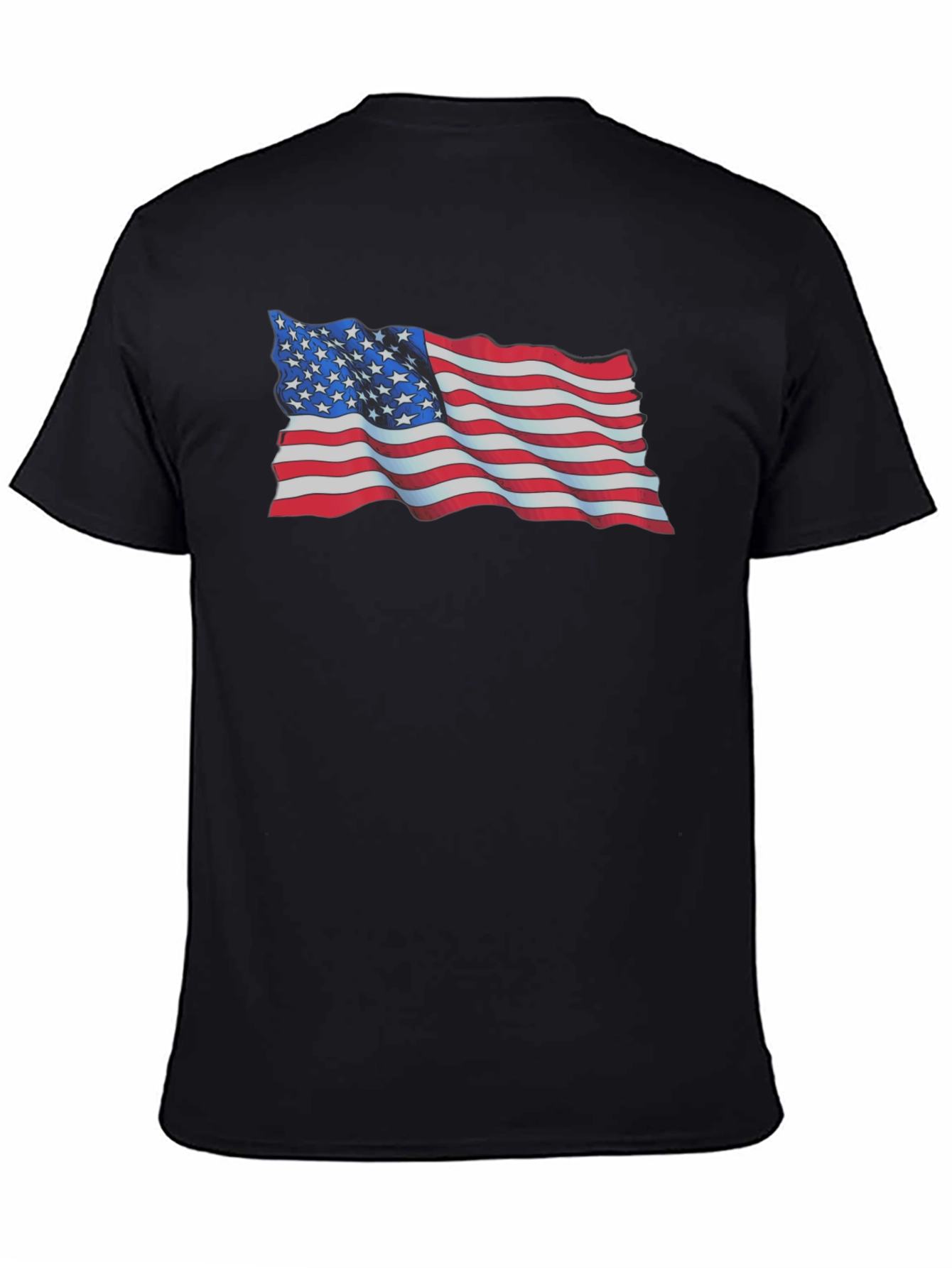 American Flag Graphic T-Shirt