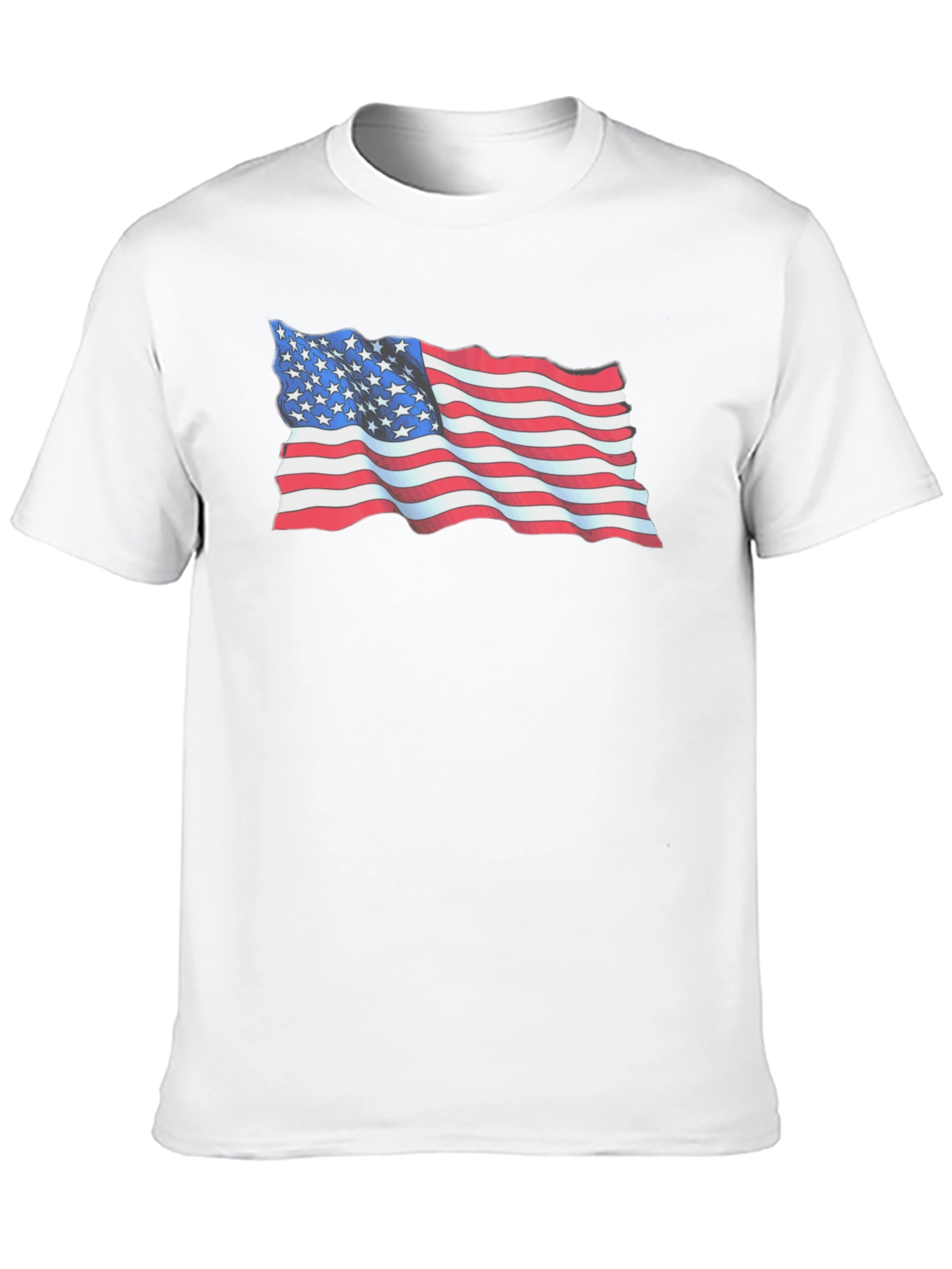 American Flag Graphic T-Shirt