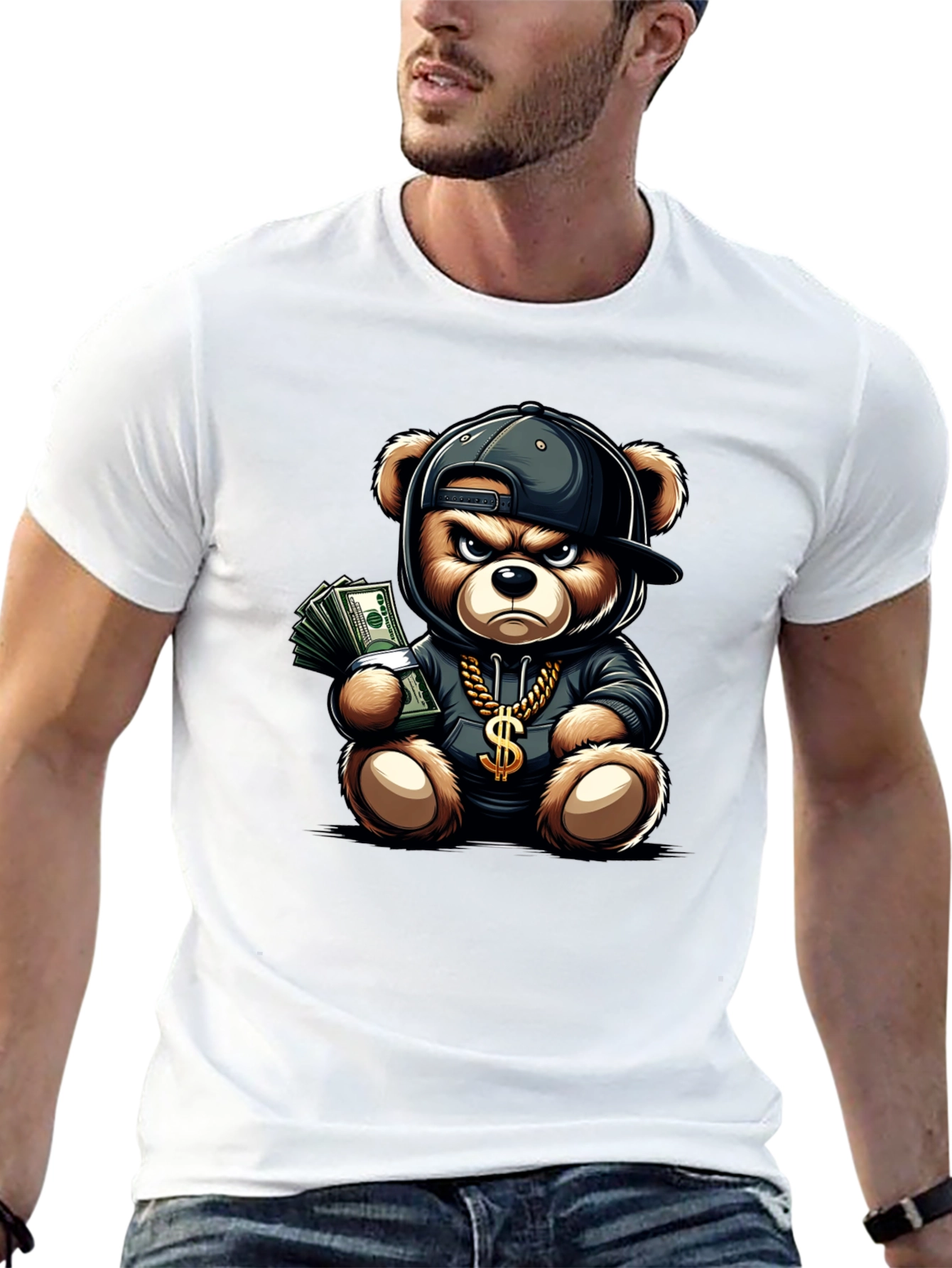 Teddy Bear Gangster T-Shirt