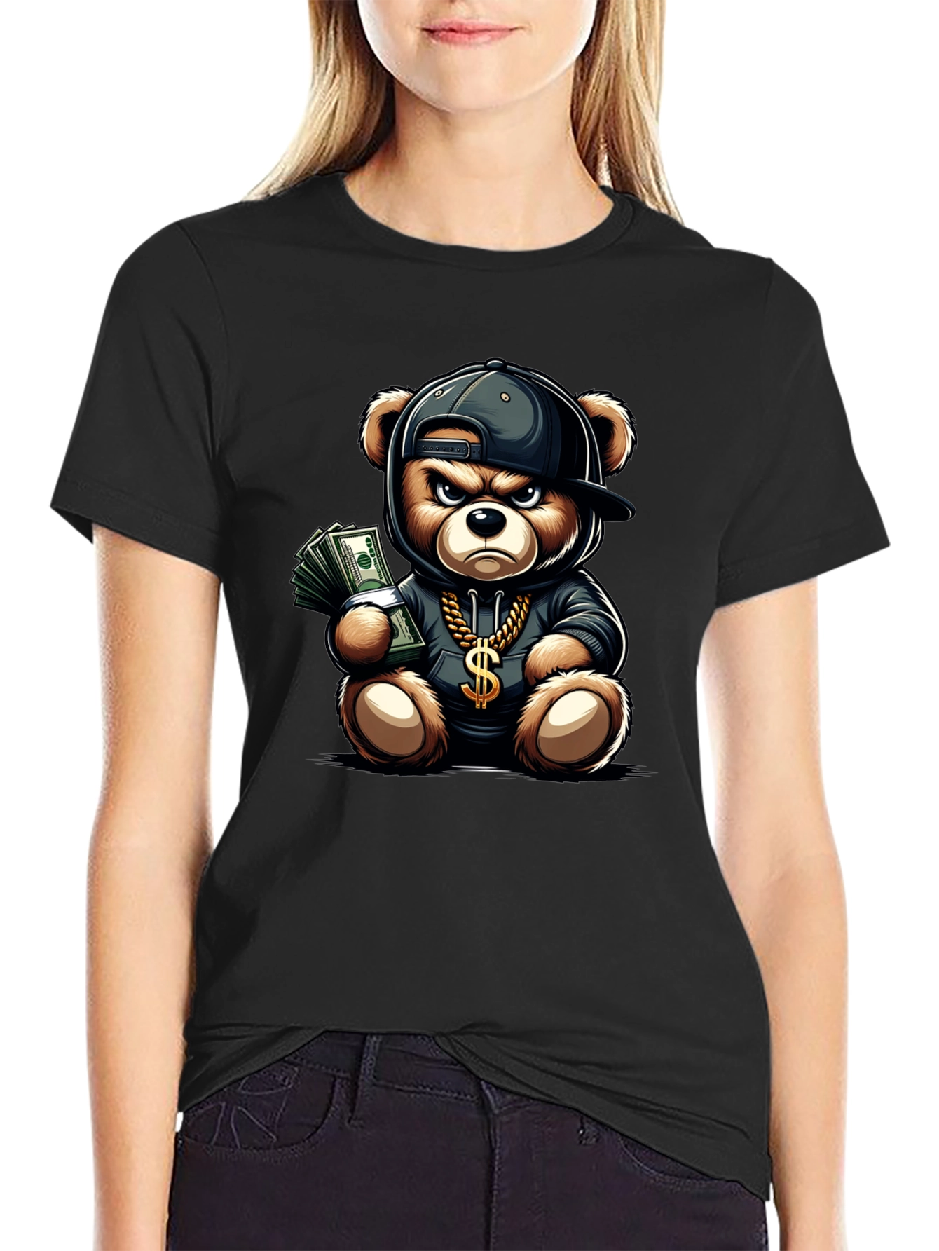 Teddy Bear Gangster T-Shirt