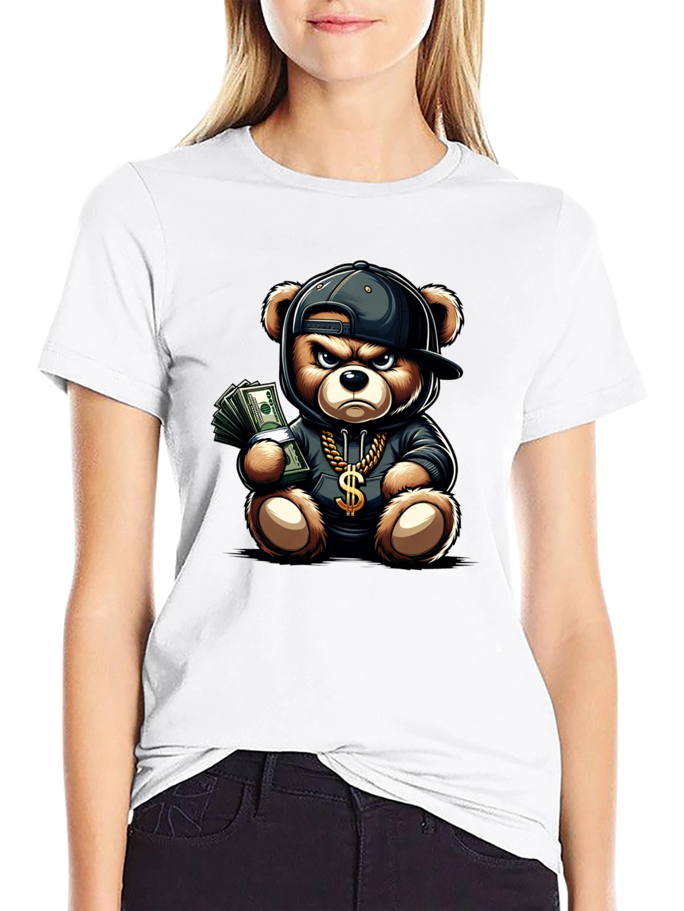 Teddy Bear Gangster T-Shirt