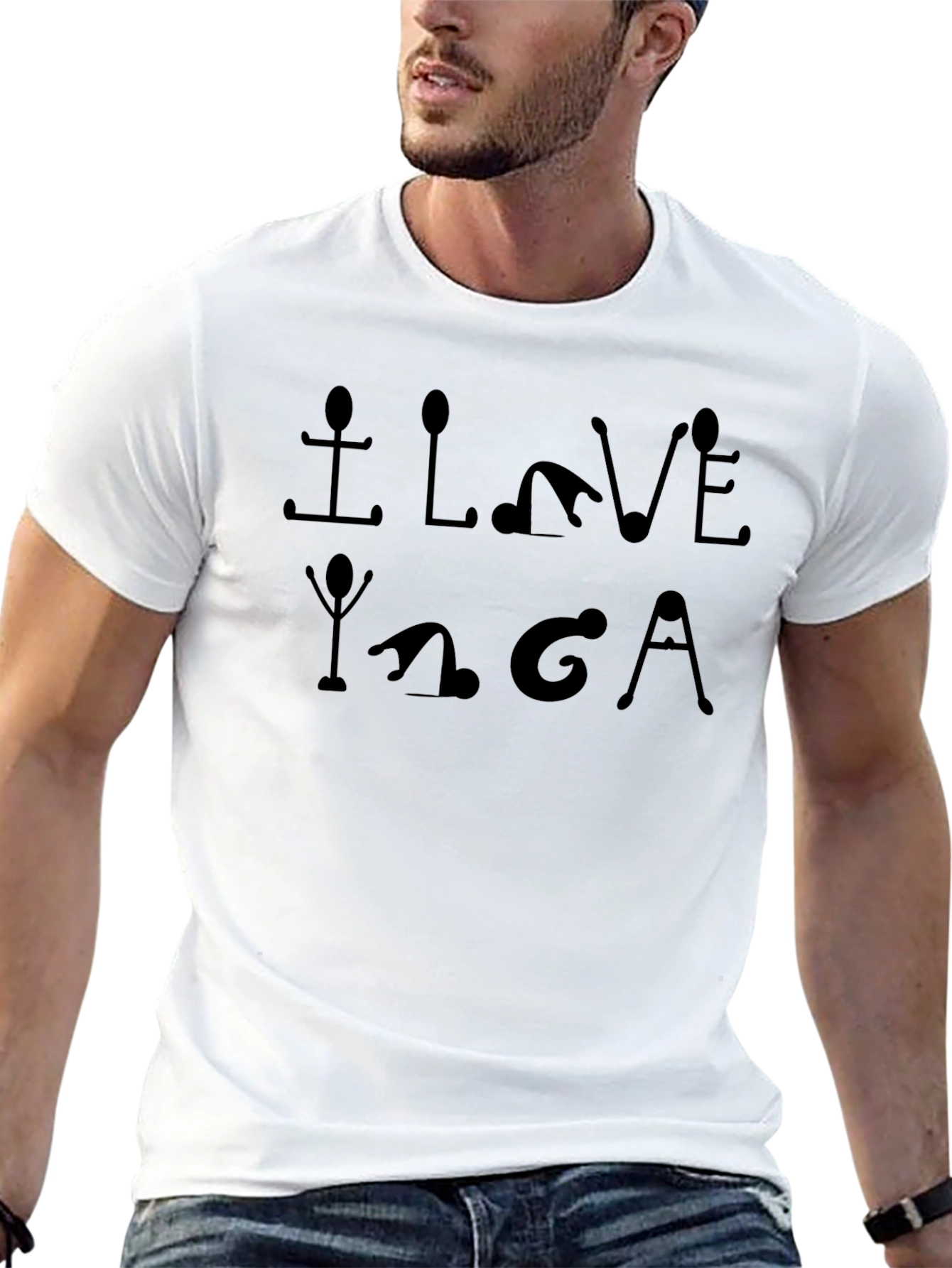 I Love Yoga Graphic T-Shirt - Unisex