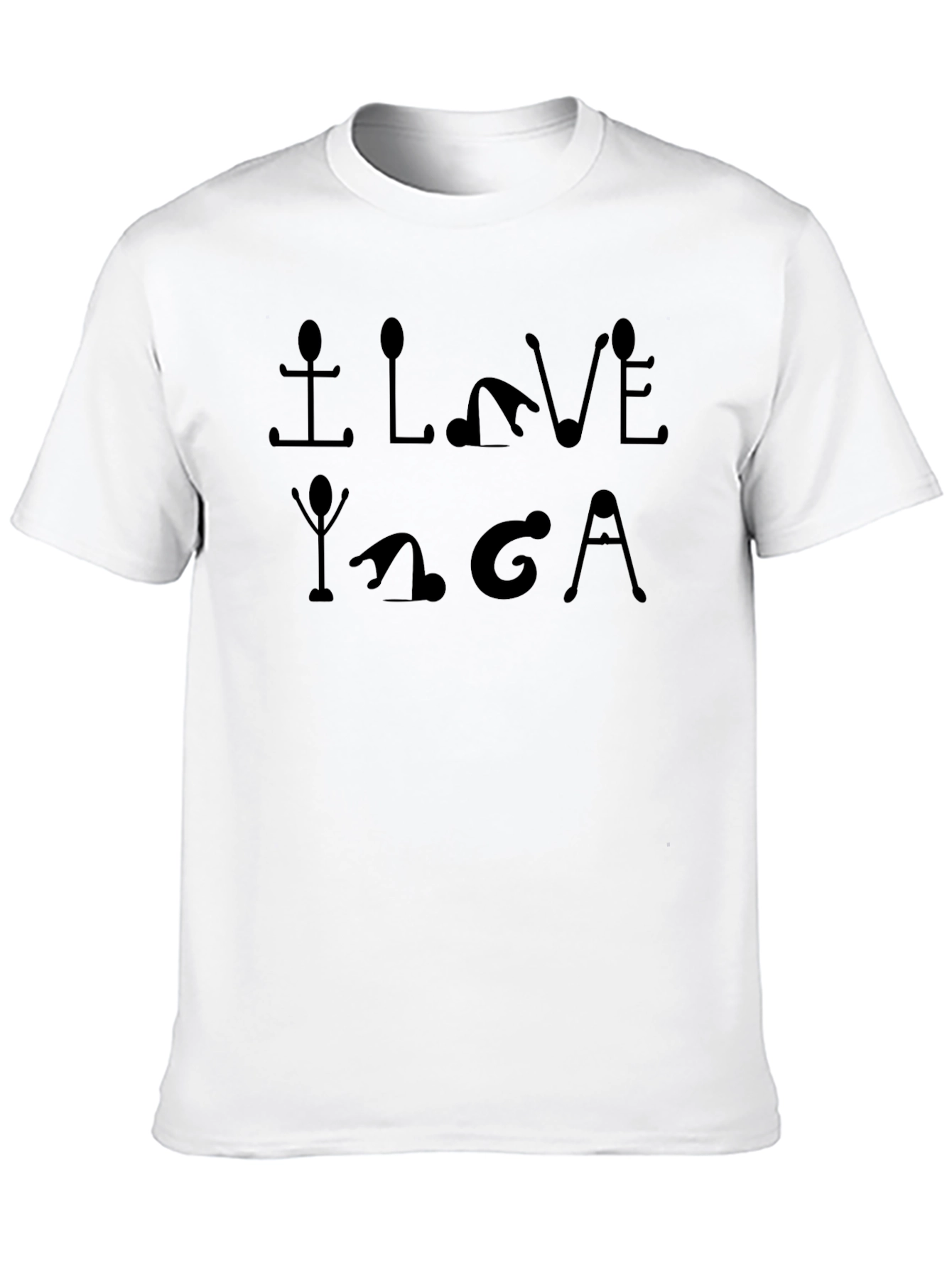 I Love Yoga Graphic T-Shirt - Unisex
