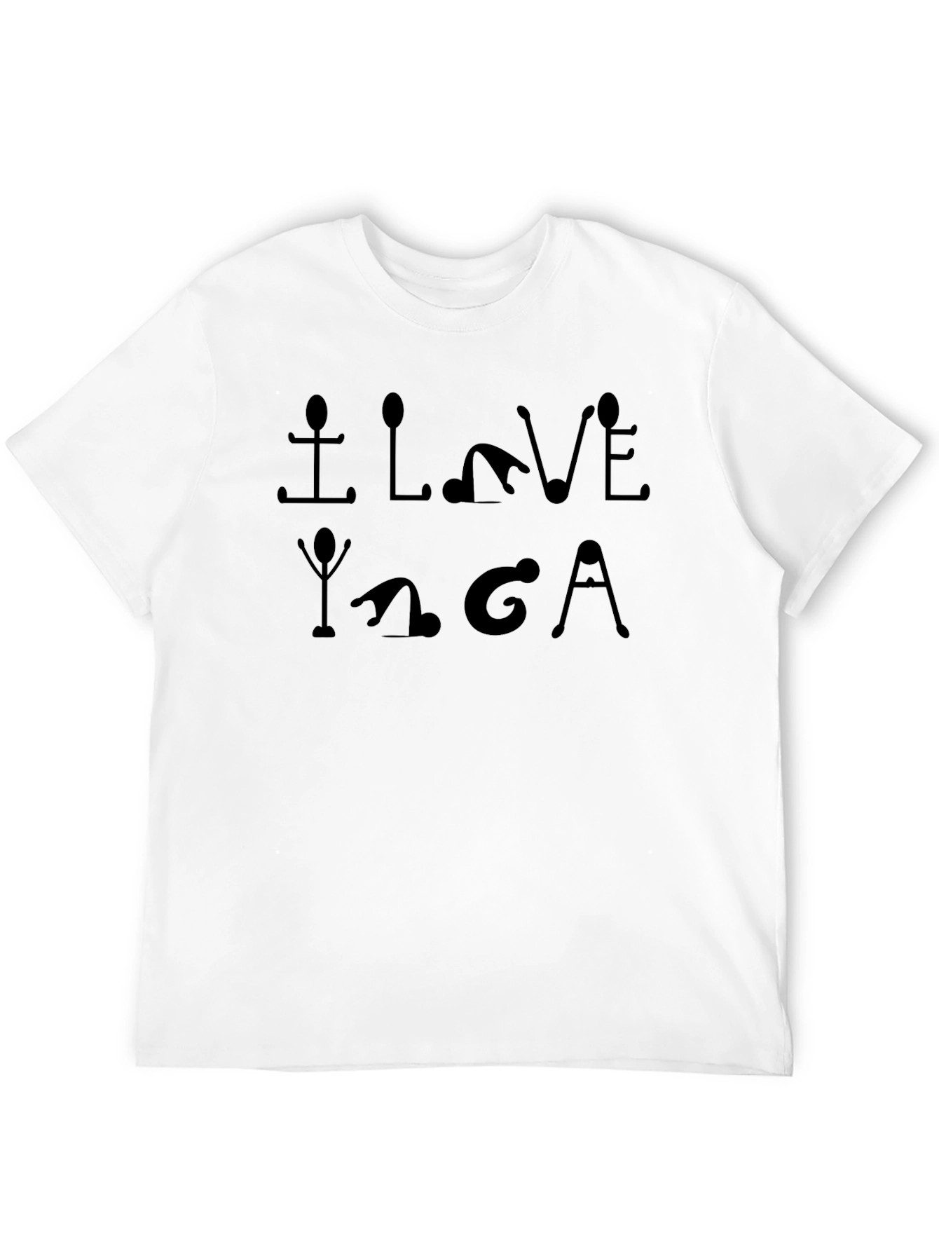 I Love Yoga Graphic T-Shirt - Unisex