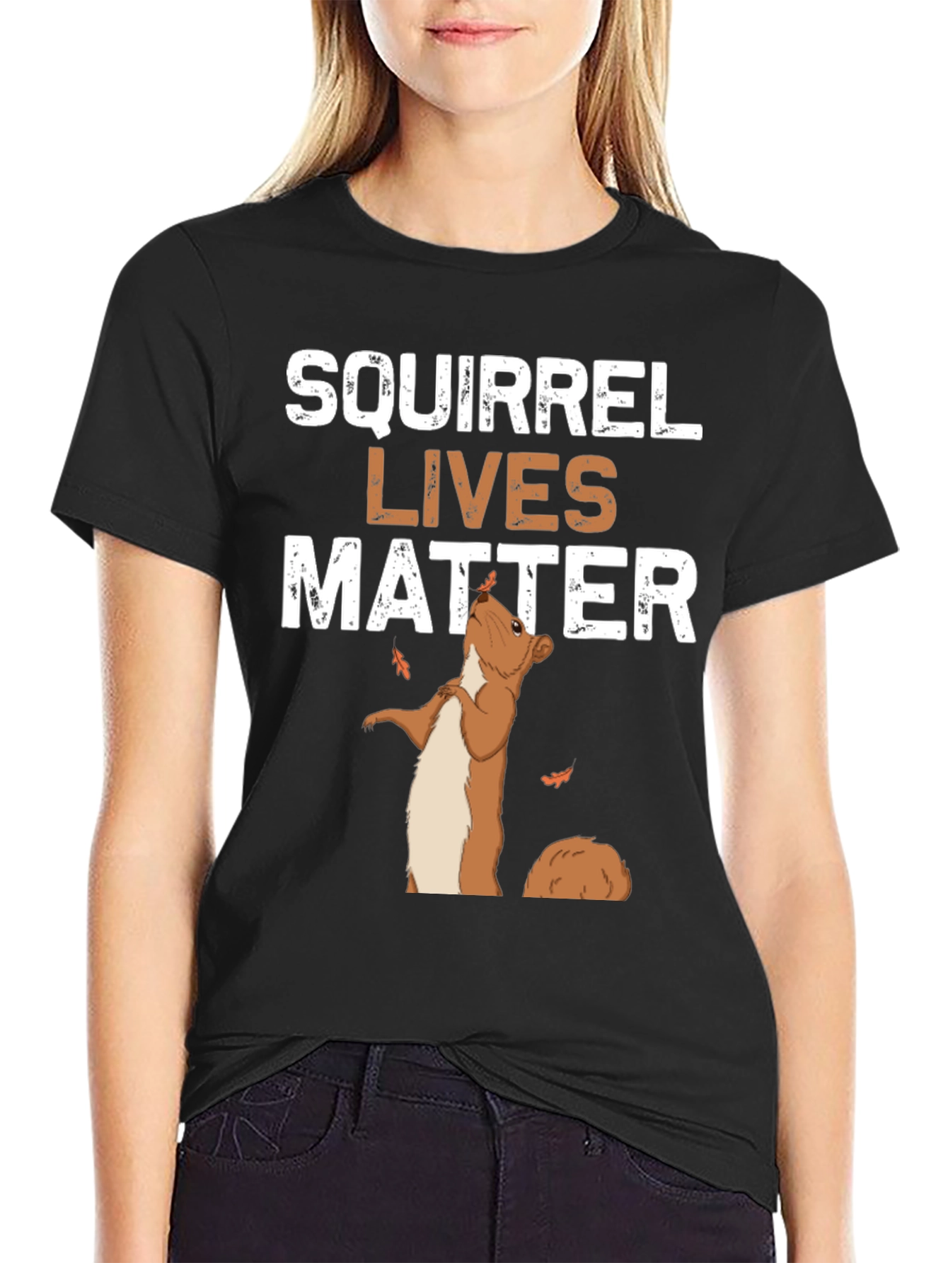 Squirrel Lives Matter Graphic T-Shirt