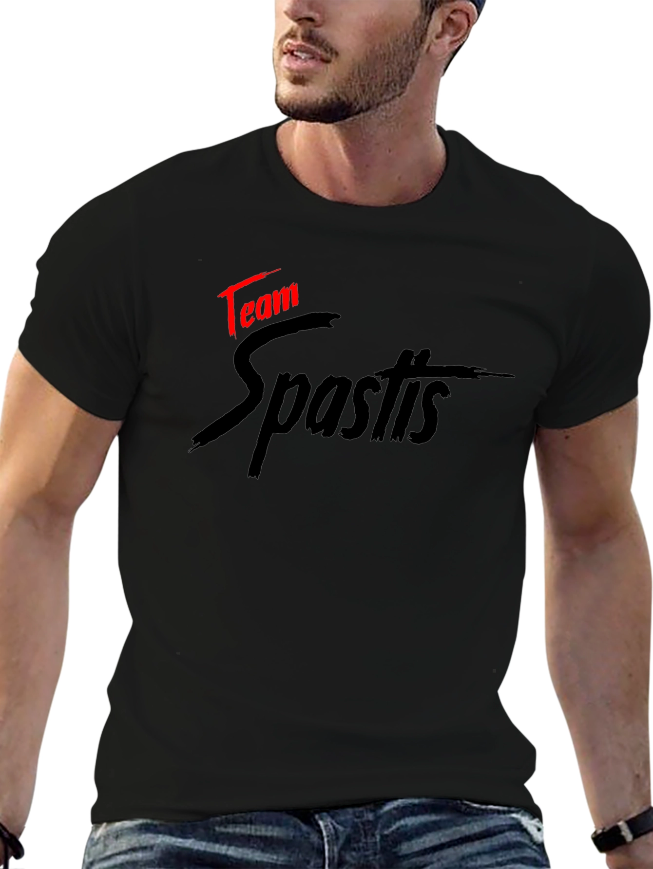 Team Spastis Black T-Shirt - Unisex