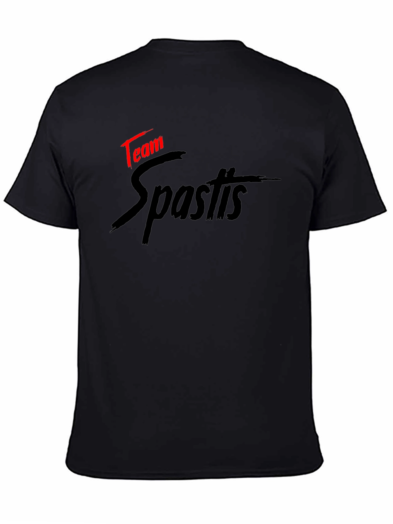 Team Spastis Black T-Shirt - Unisex