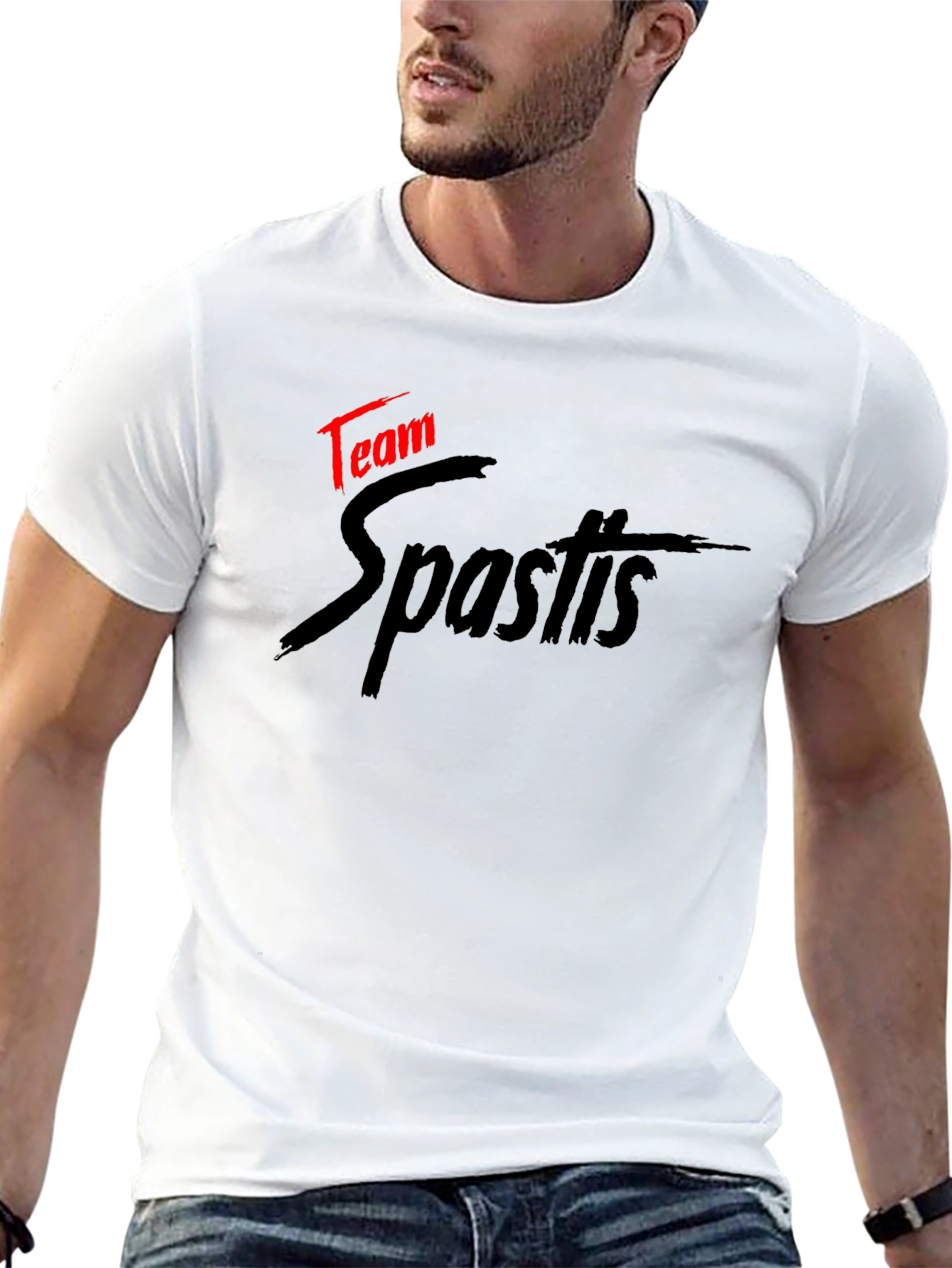 Team Spastis Black T-Shirt - Unisex